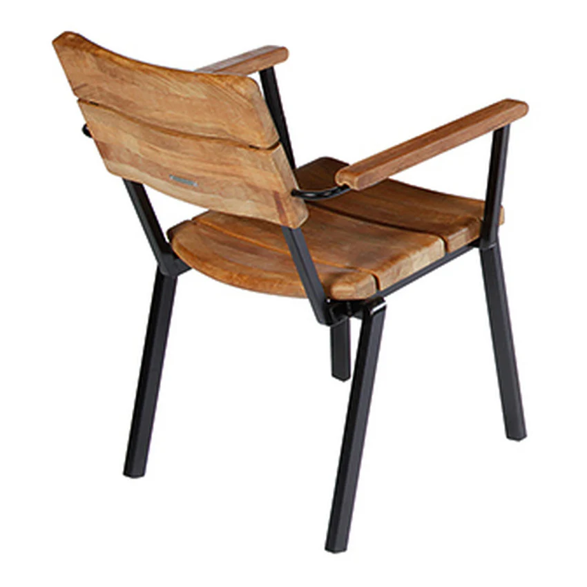Titan Stacking Rustic Outdoor Armchair - Image 3