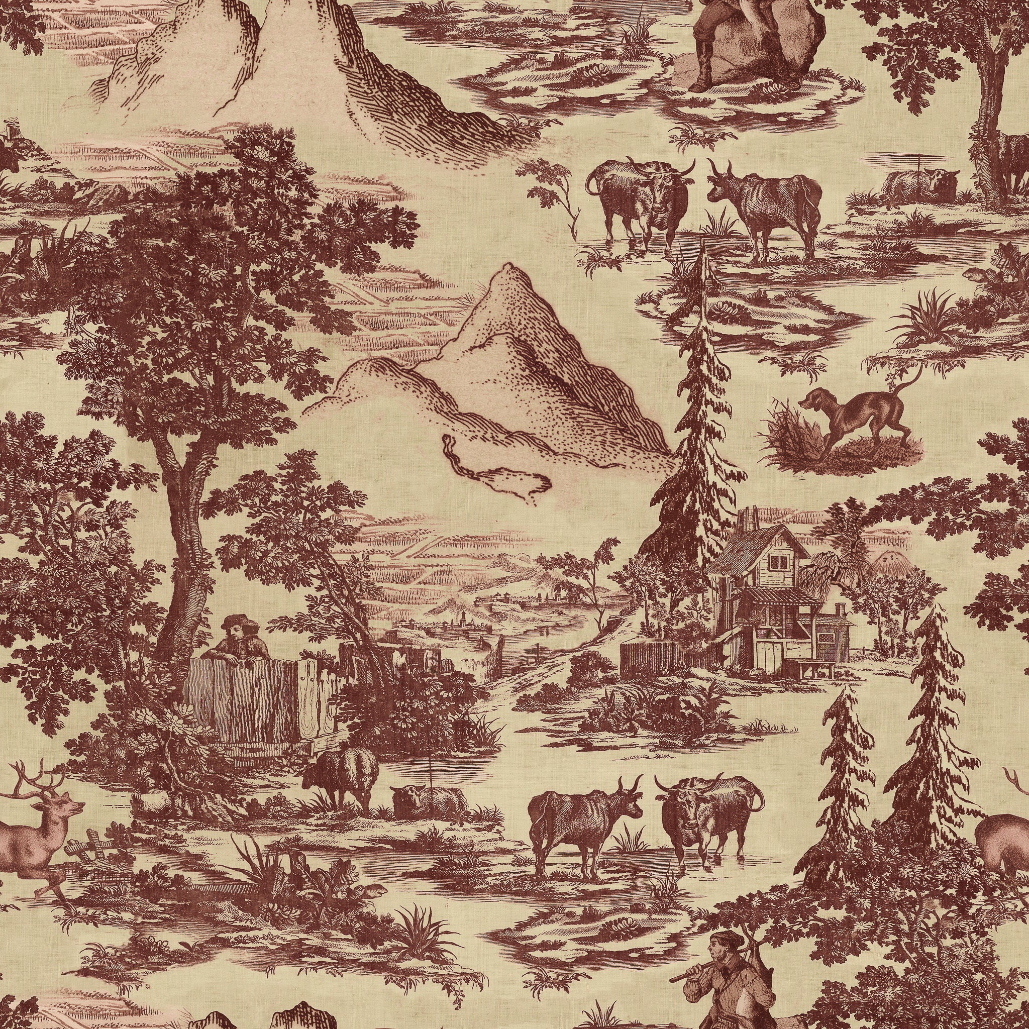 Toile Du Tyrol Wallpaper - Image 2