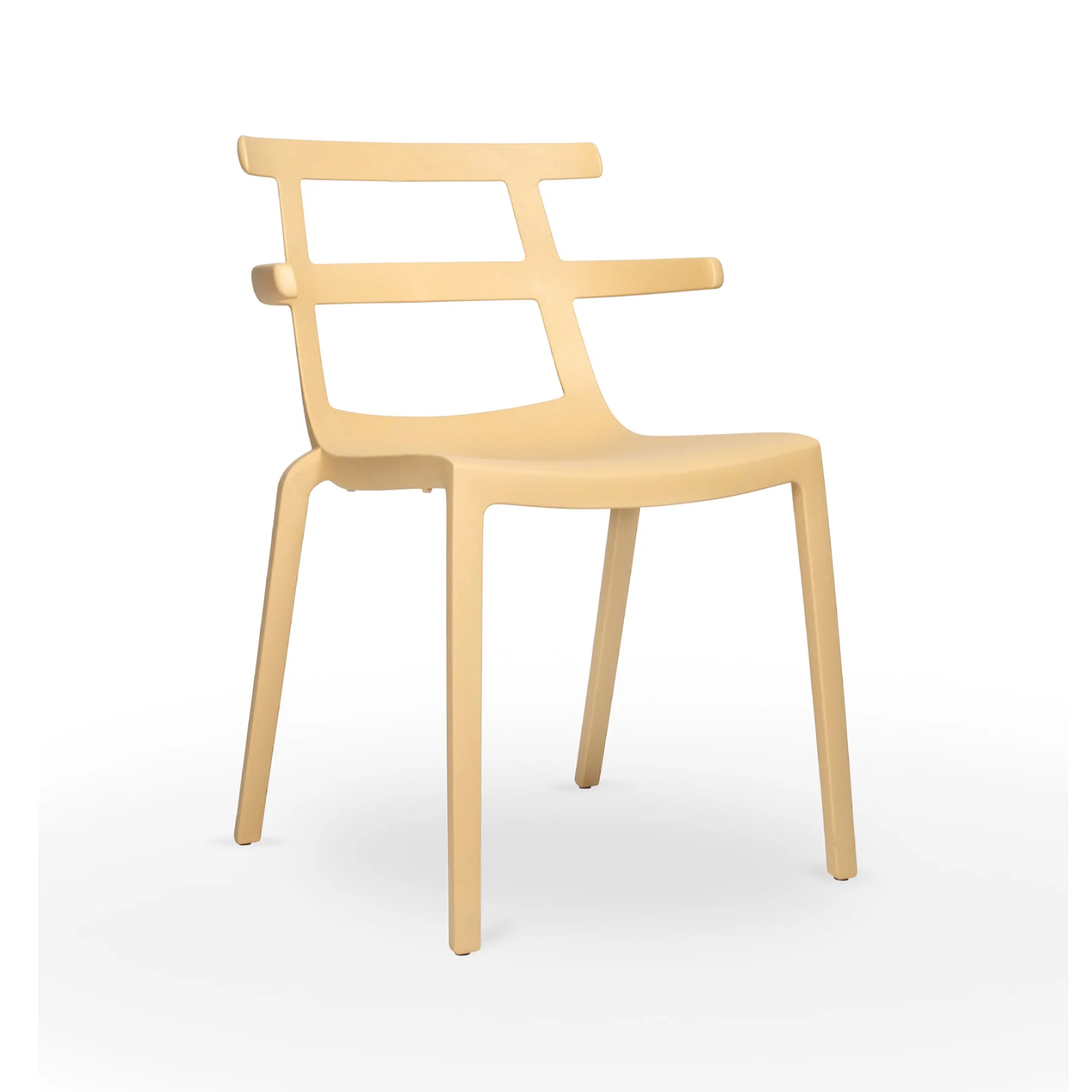 Tokyo Eco Recycled Stacking Outdoor Chair (Set of 4) - Image 4