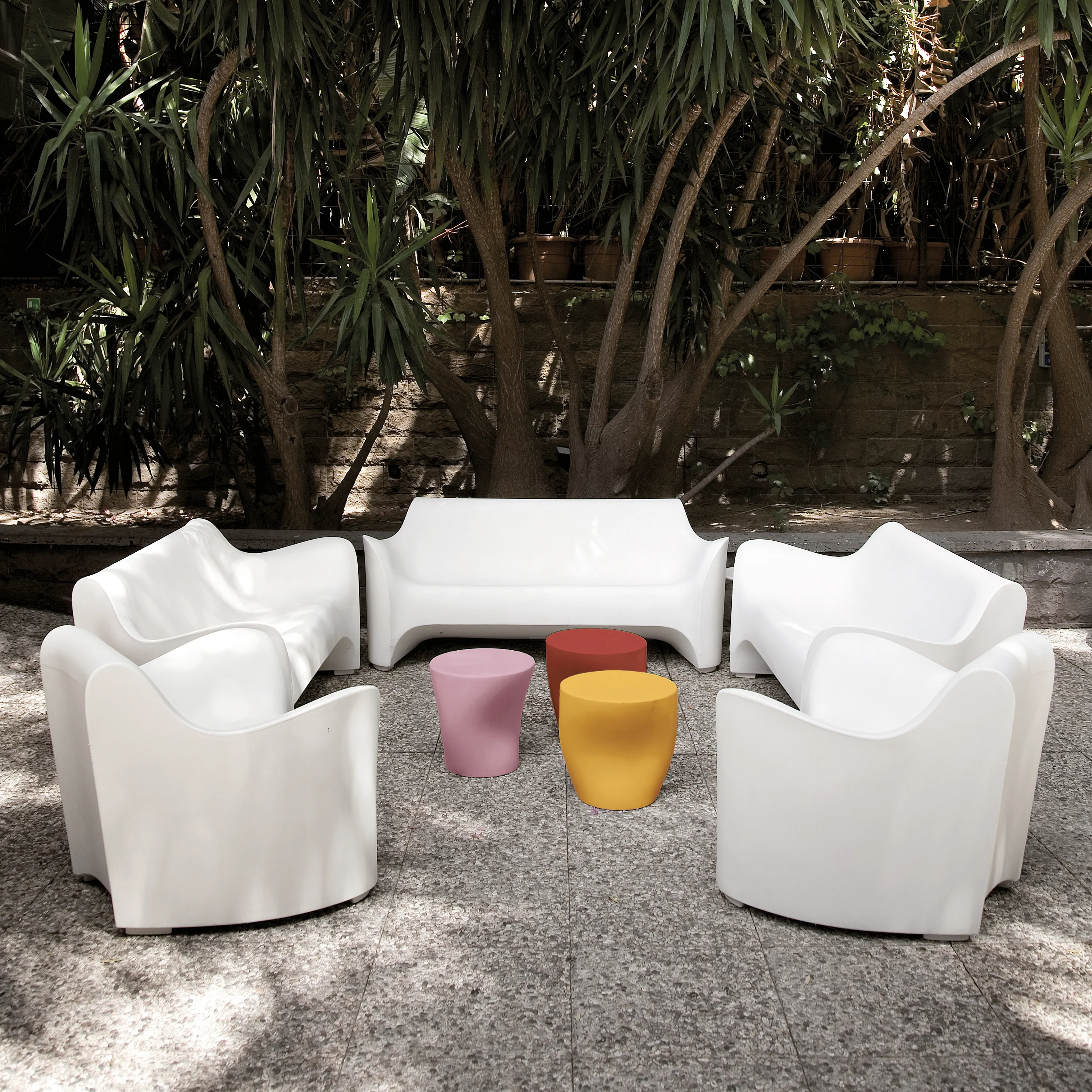 Tokyo Pop Outdoor Stool/Side Table - Image 2