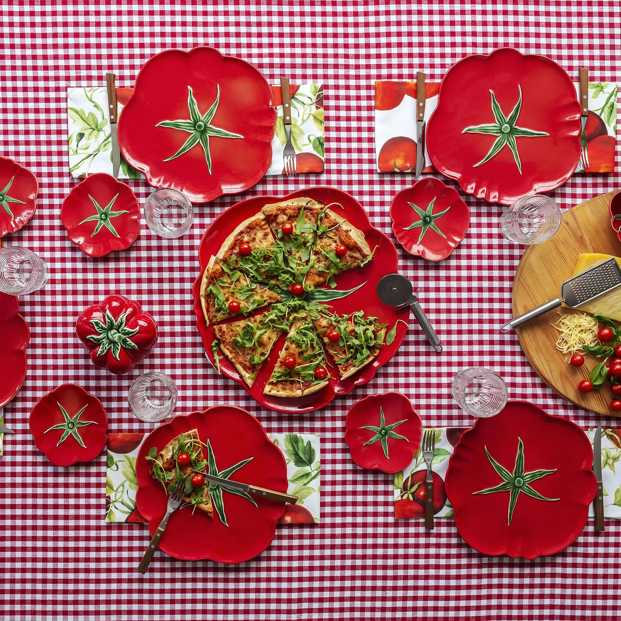 Tomato Pizza Plate - Image 3