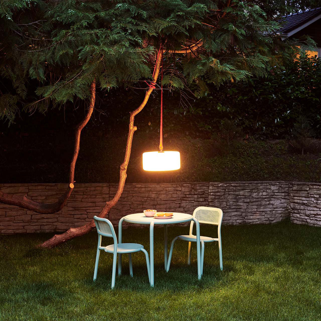 Toni Bistreau Table Set with Two Outdoor Chairs - Image 9