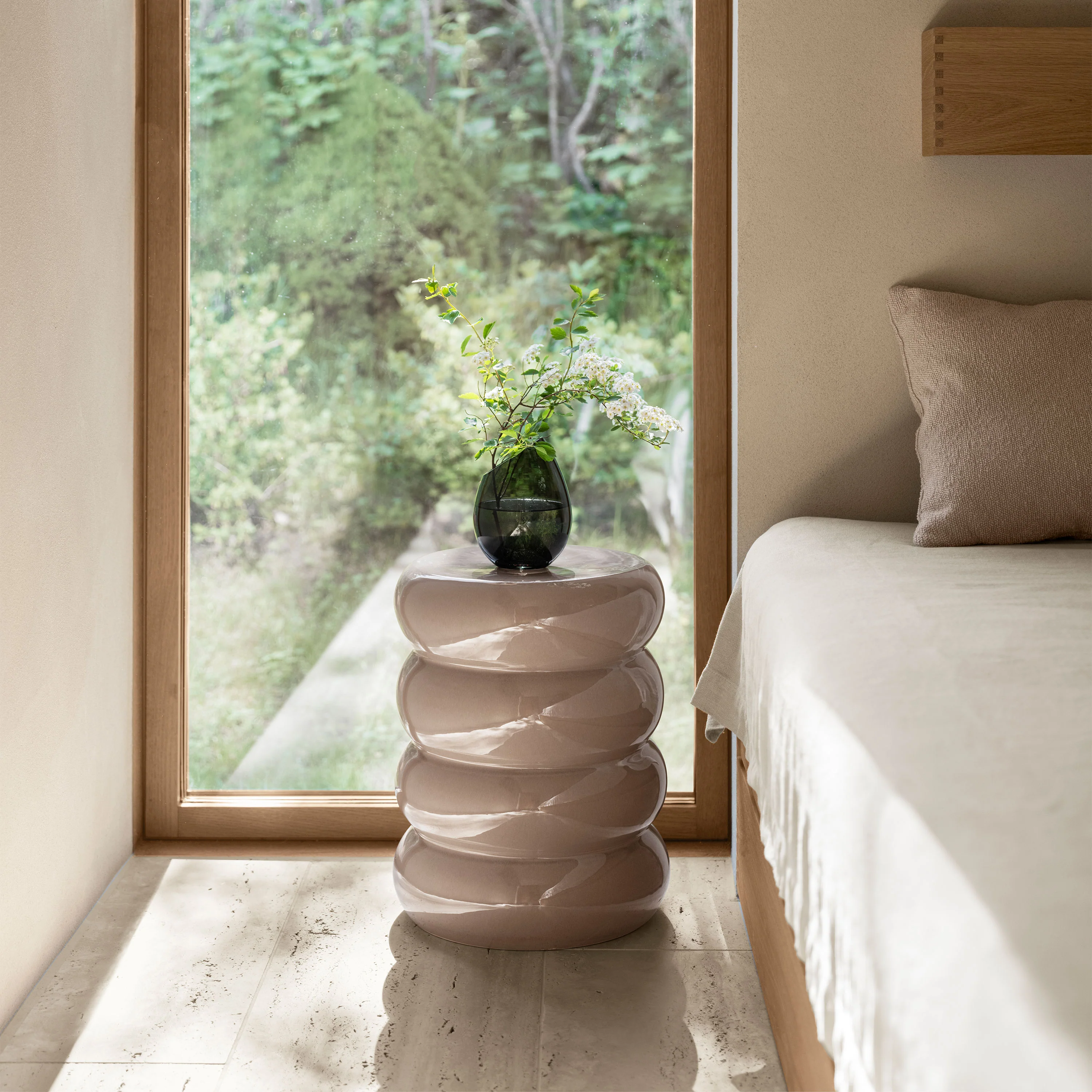 Toru Round Stool/Side Table - Image 2