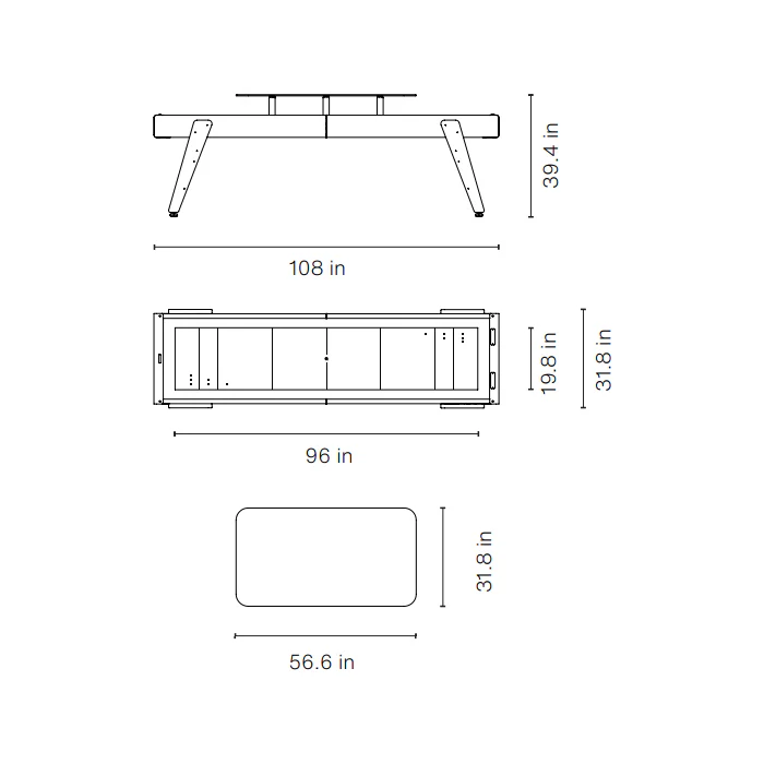 Track Dining Shuffleboard Table - Image 12