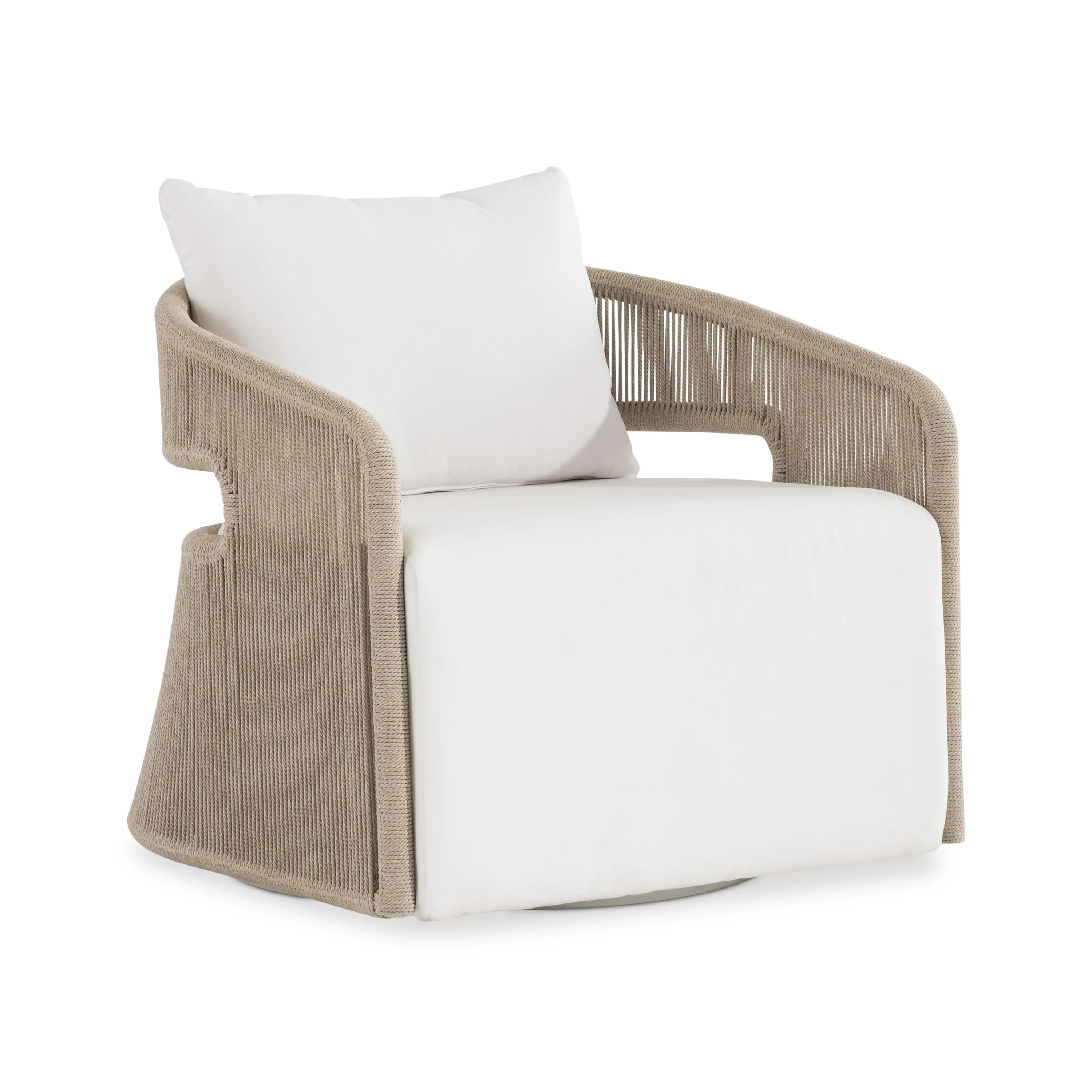 Trellis Outdoor Swivel Chair - Image 2