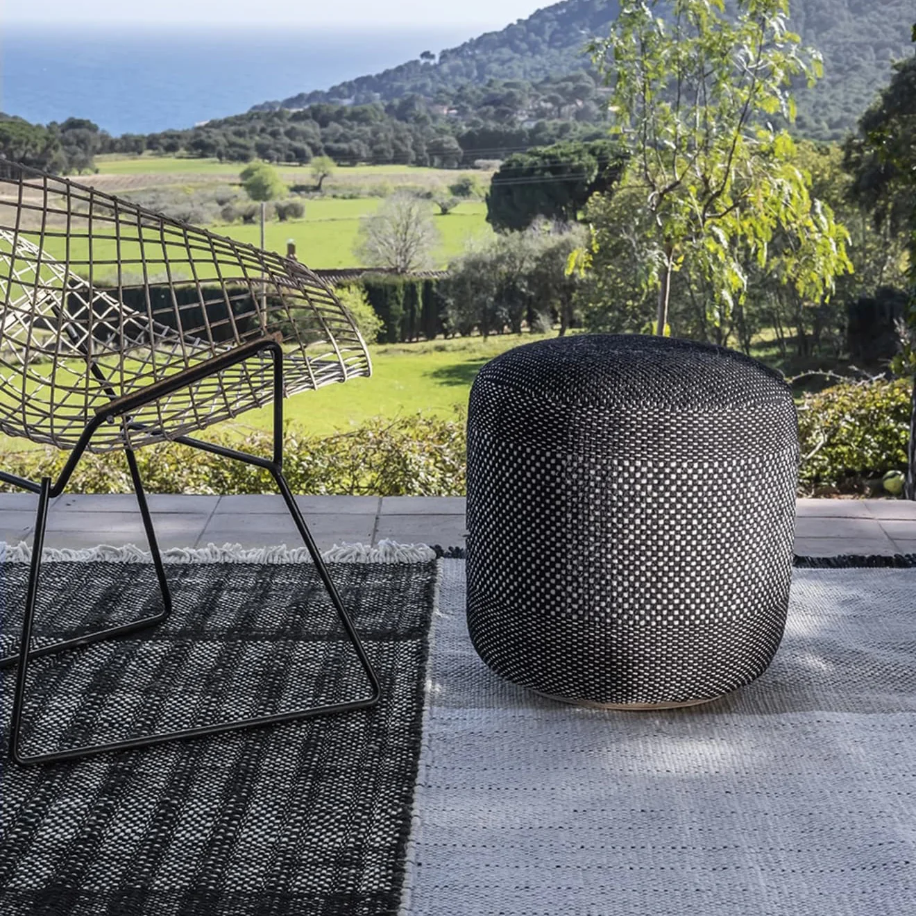 Tres Outdoor Pouf - Image 2