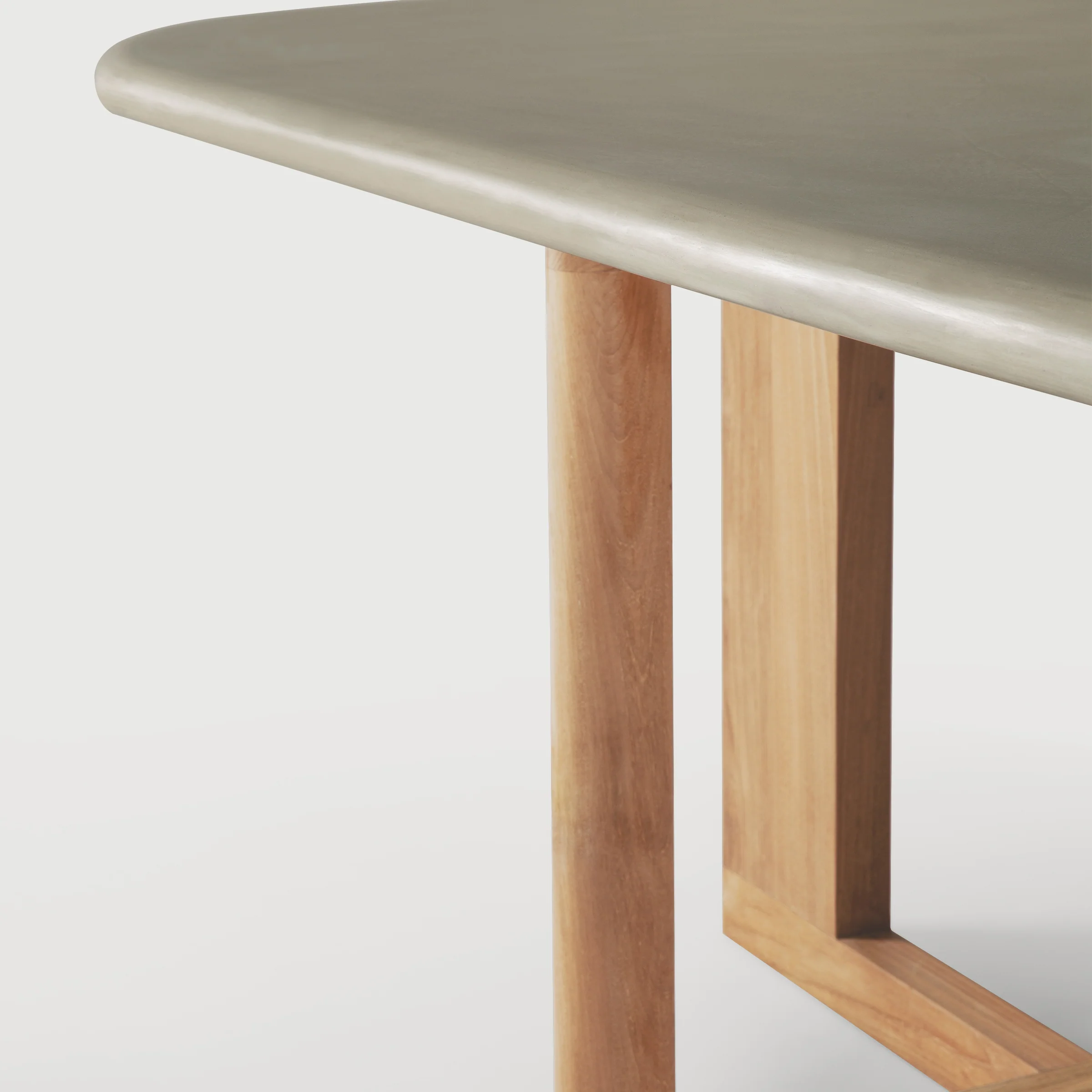 Trestle Outdoor Dining Table - Image 8