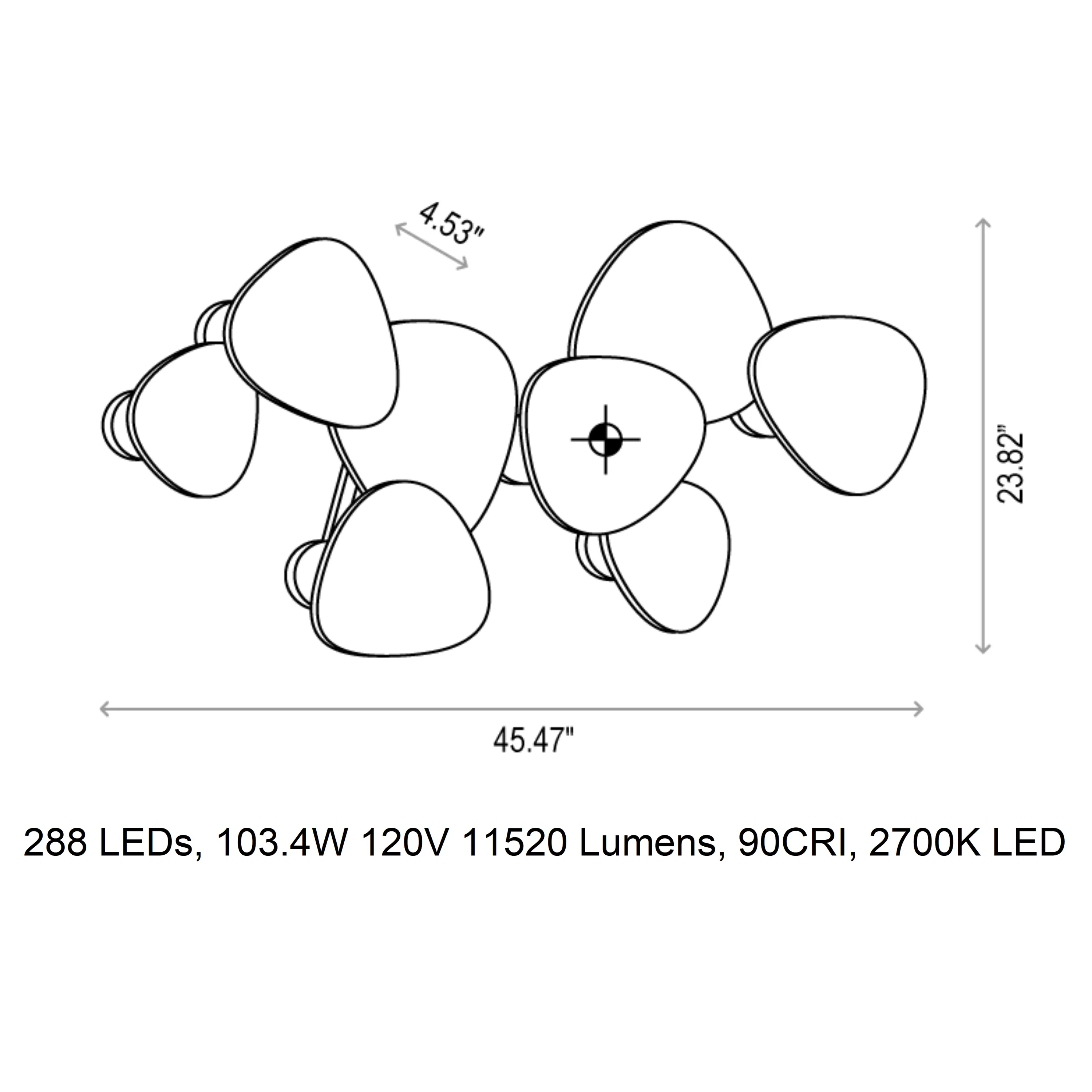 Tria Set of 8 Wall Light - Image 6