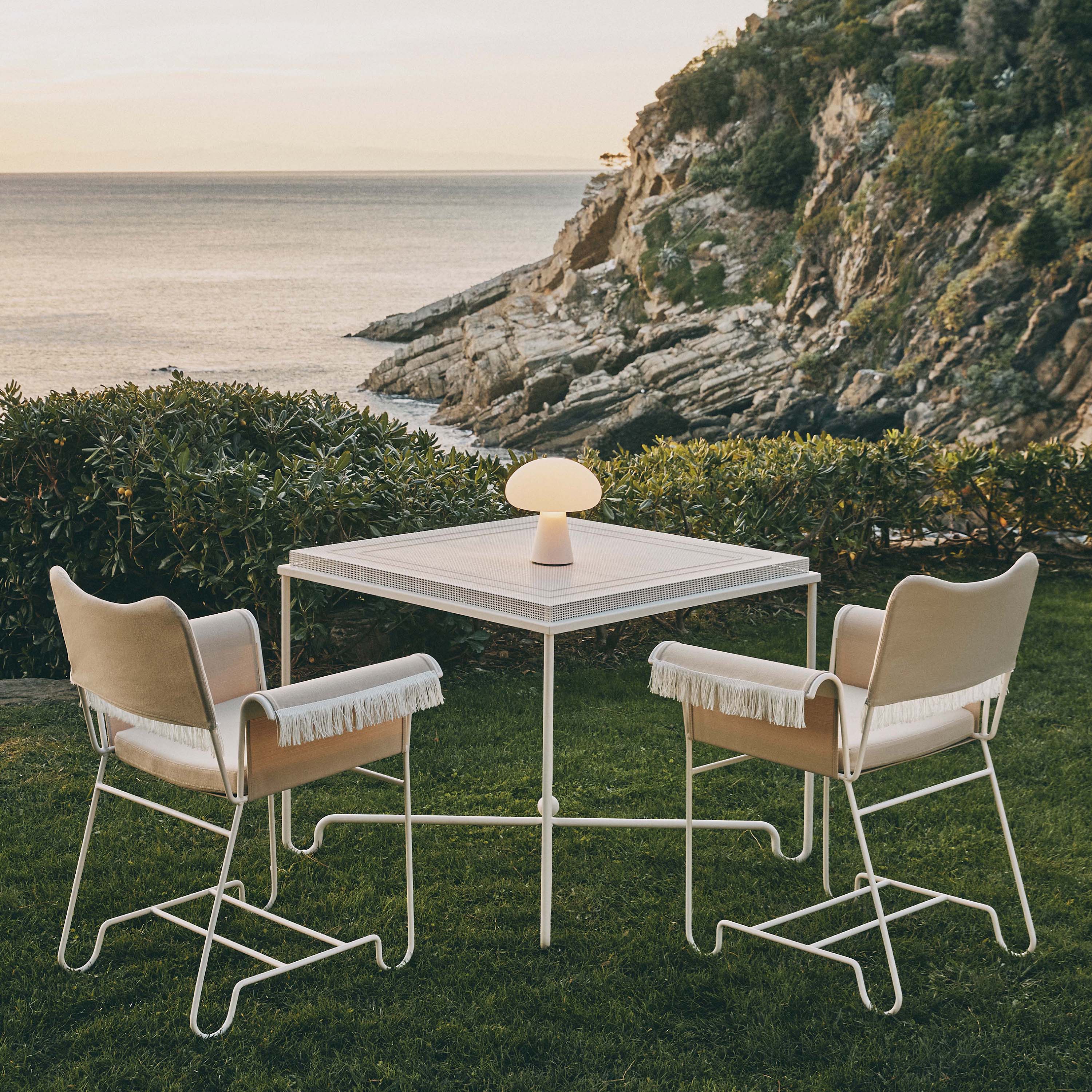 Tropique Outdoor Dining Chair With Fringes - Image 14