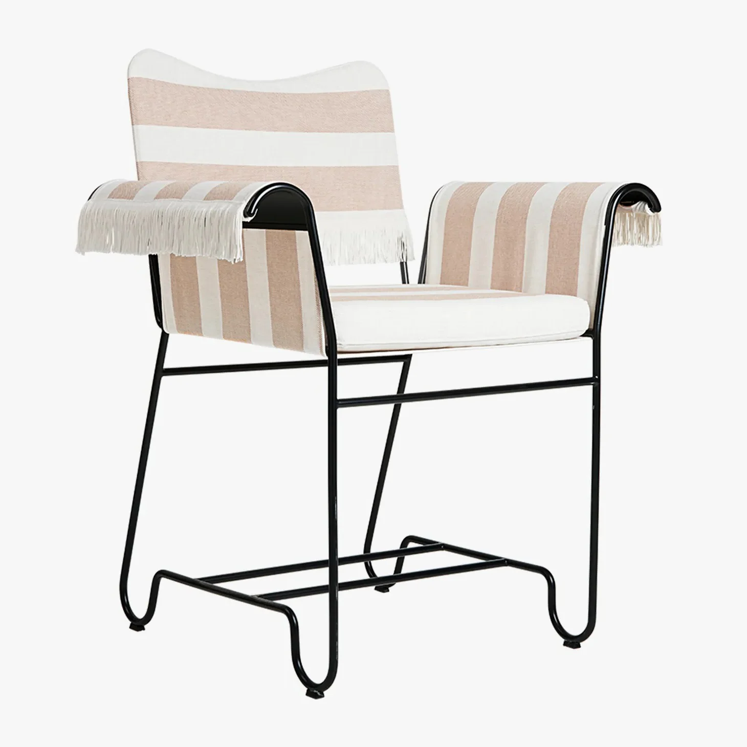 Tropique Outdoor Dining Chair With Fringes - Image 22