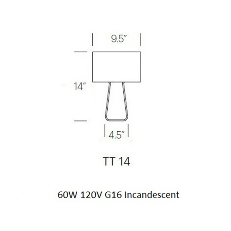 Tube Top Table Lamp - Image 9