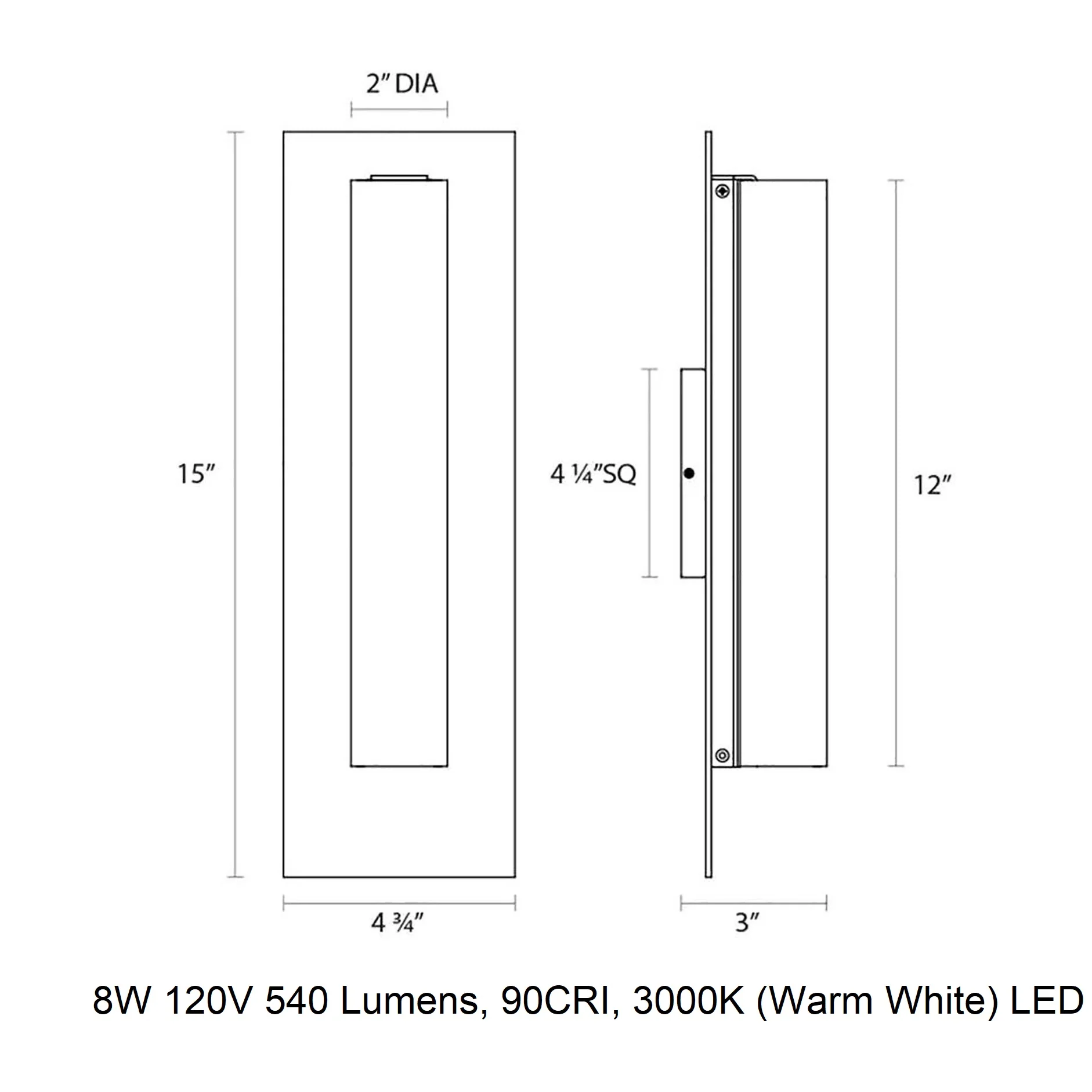 Tubo Slim Panel Bathroom Vanity Light - Image 20