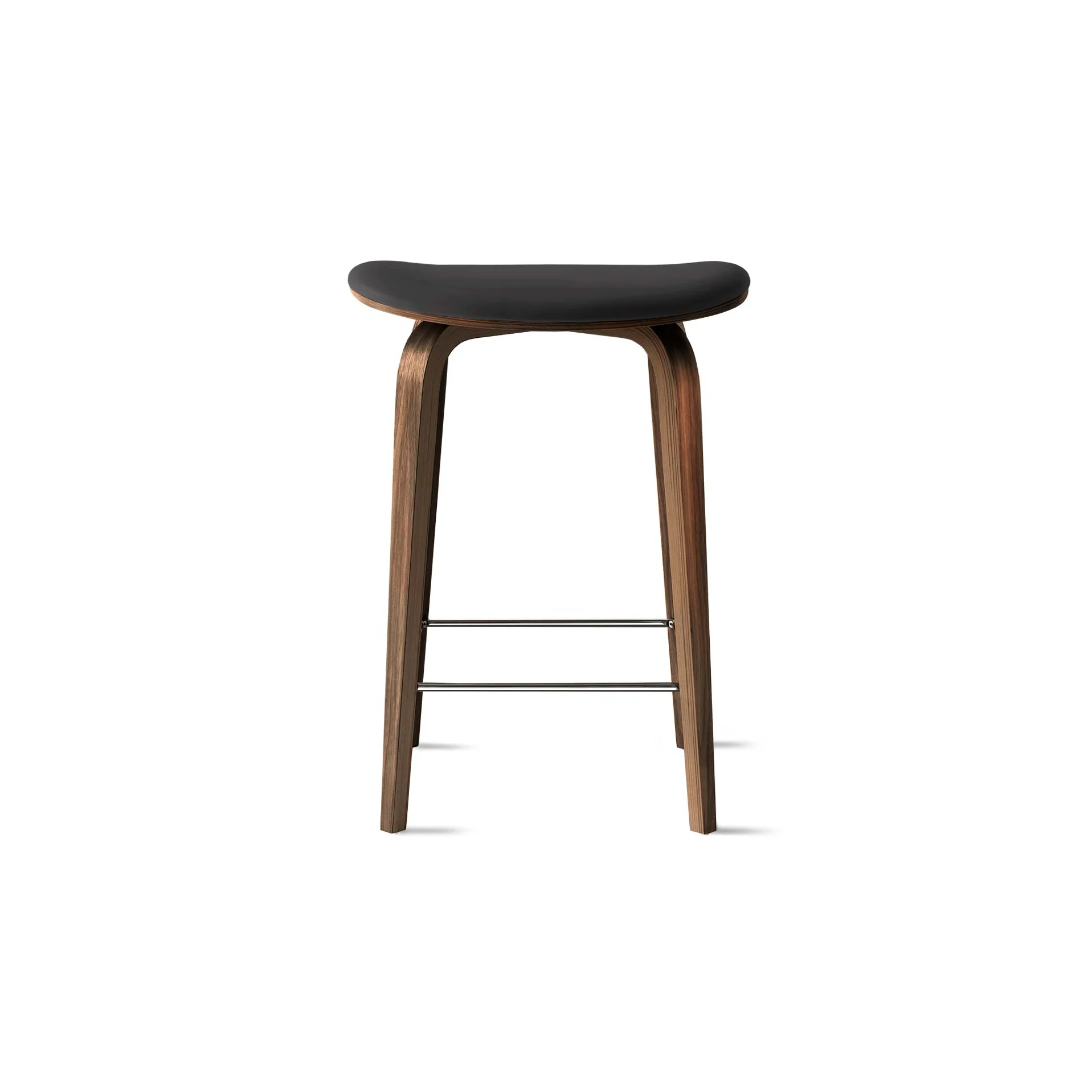 Under Counter Upholstered Wood Stool - Image 21