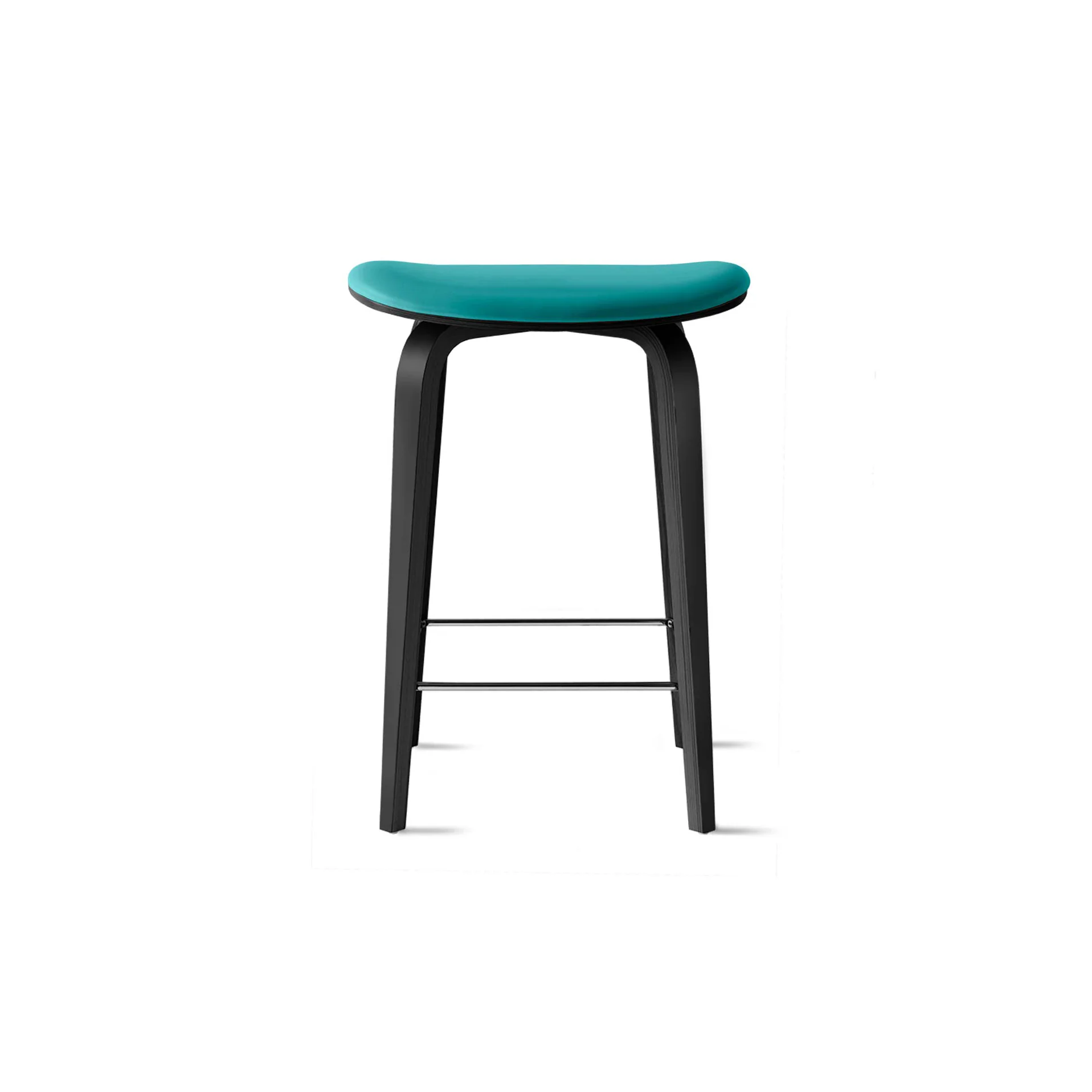 Under Counter Upholstered Wood Stool - Image 28