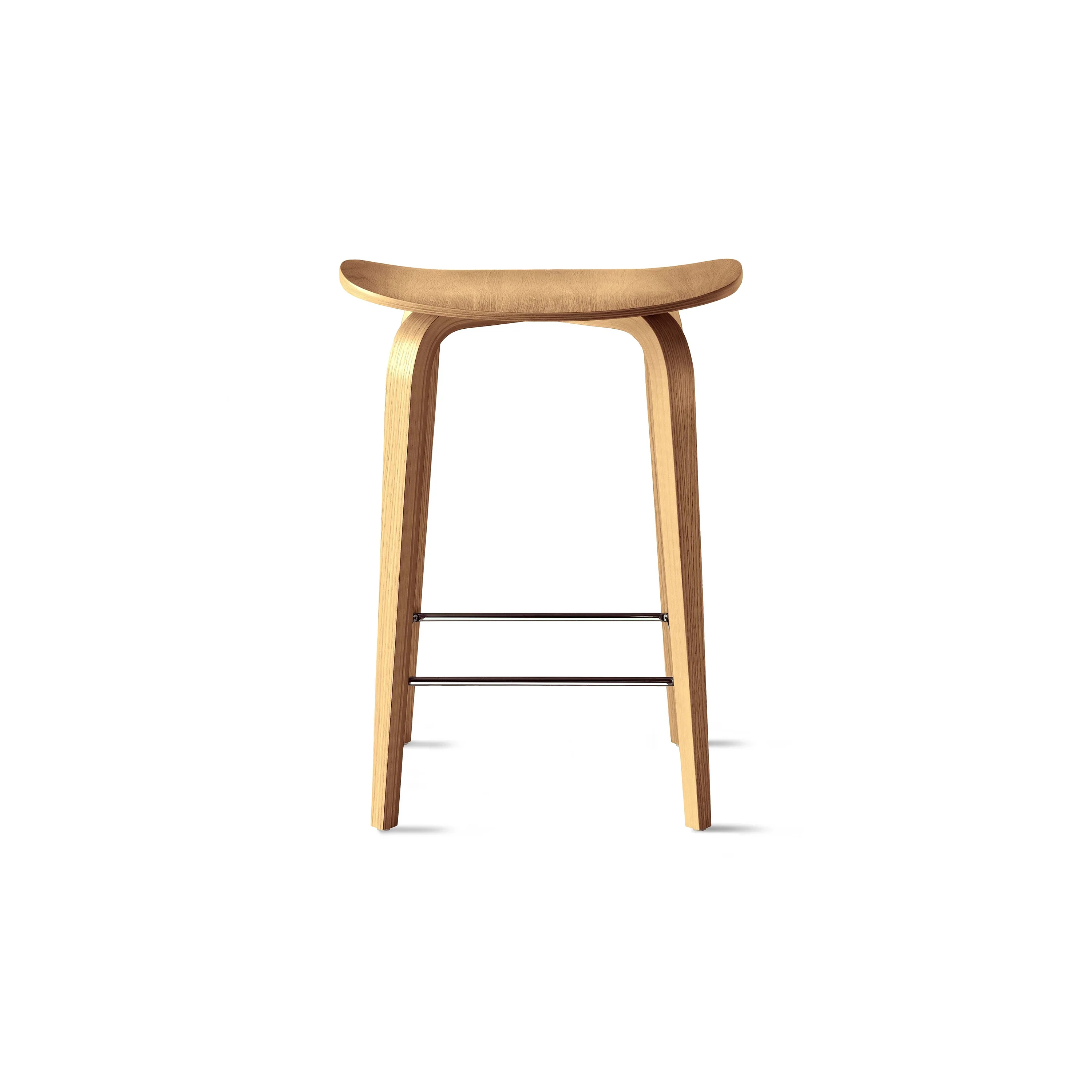 Under Counter Wood Stool - Image 7
