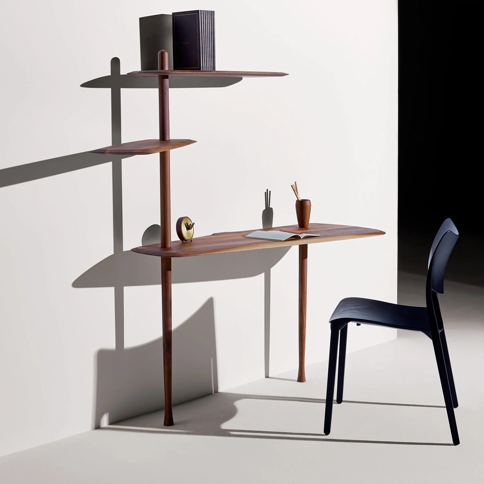 Unica Escritorio Desk in Natural Solid Walnut - Image 2