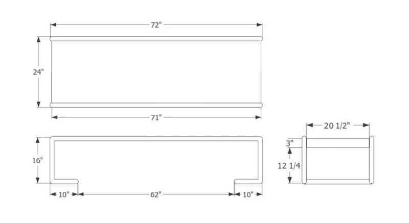 Untitled U6 Long Rectangular Table - Image 11