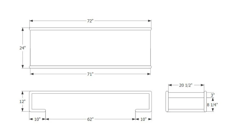Untitled U6 Long Rectangular Table - Image 12