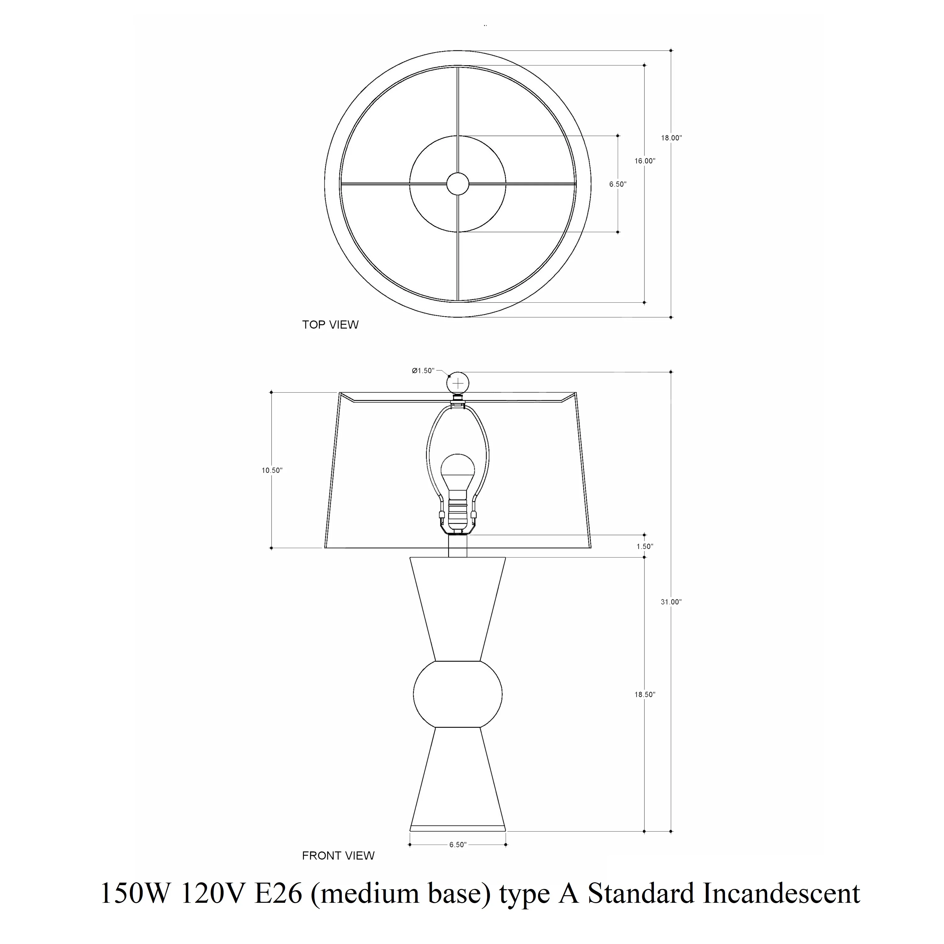 Upbeat Table Lamp - Image 10