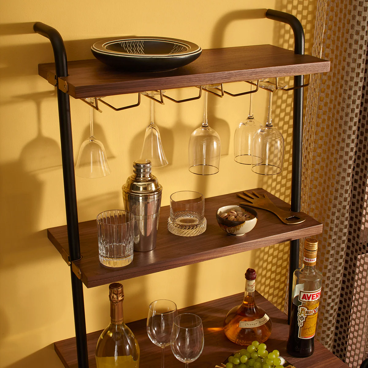 Valet Mixology Center Bar Cart - Image 2
