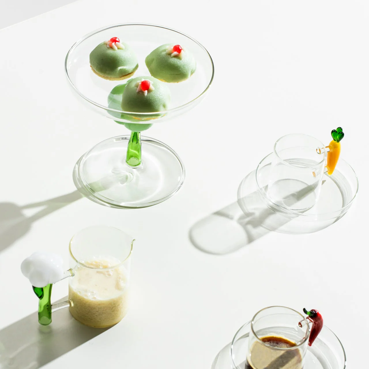 Vegetables Broccoli Footed Plate - Image 4