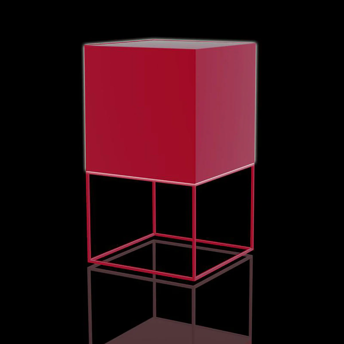 Illuminated Vela Cube Outdoor Lamp - Image 9