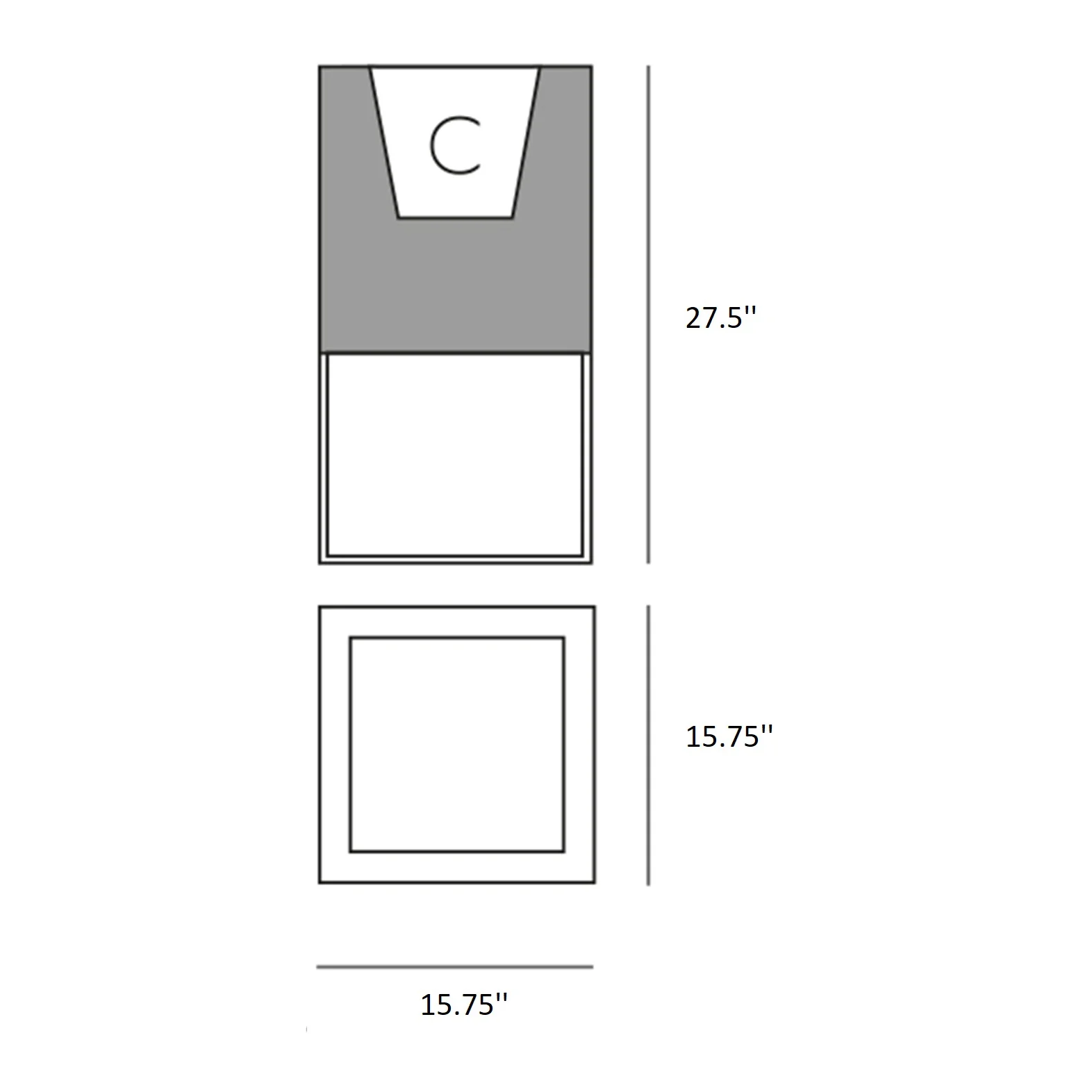 Vela Cube Planter - Image 32