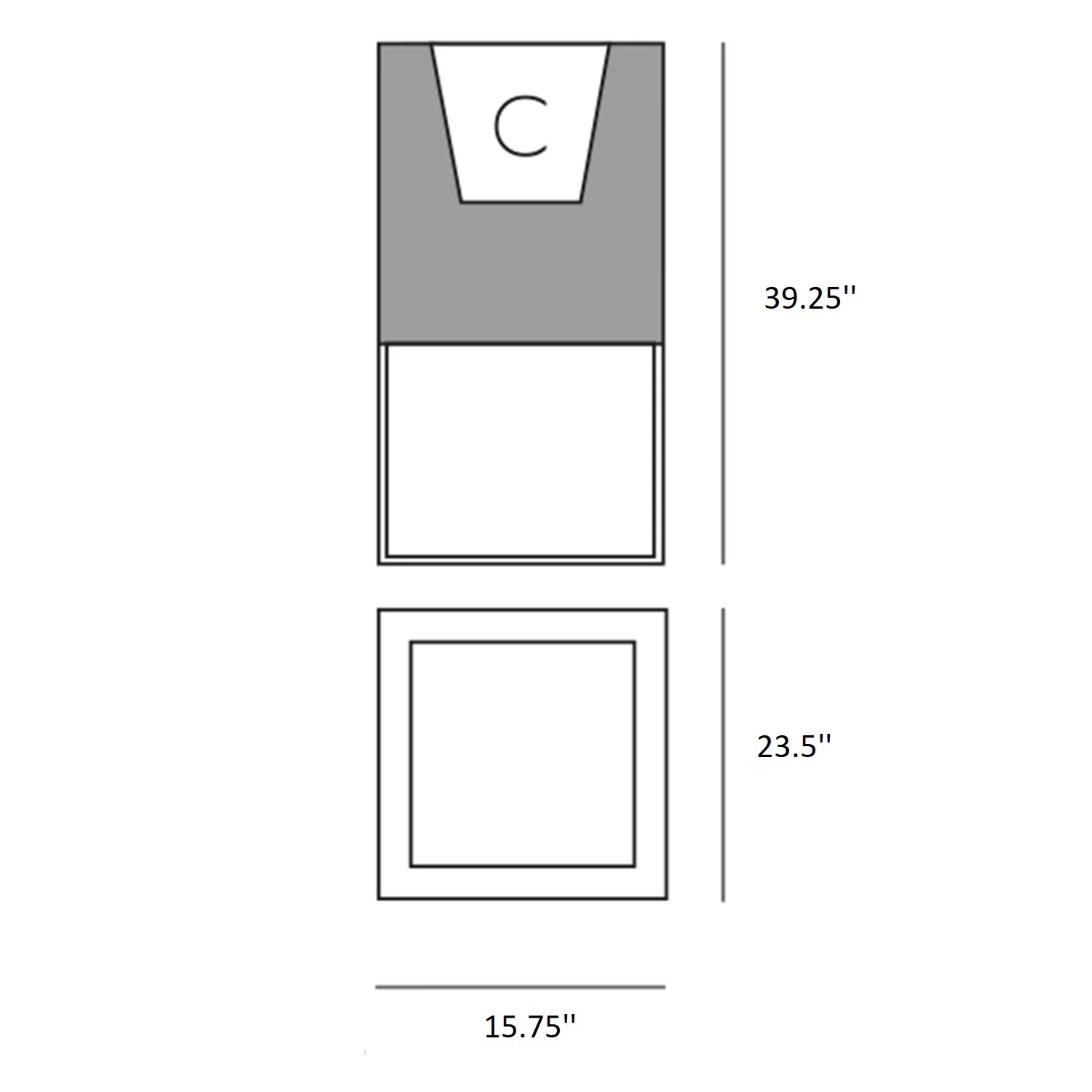 Vela Cube Planter - Image 33
