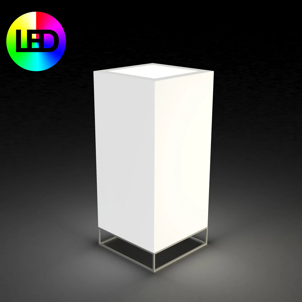 Illuminated Vela High Cube Planter - Image 10