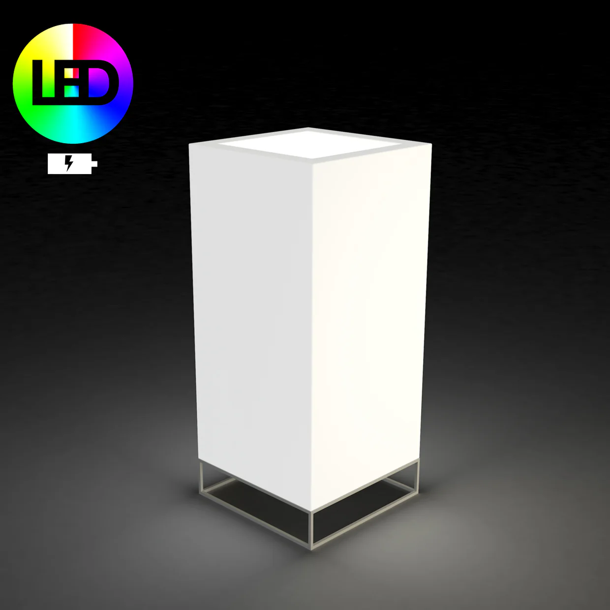 Illuminated Vela High Cube Planter - Image 6