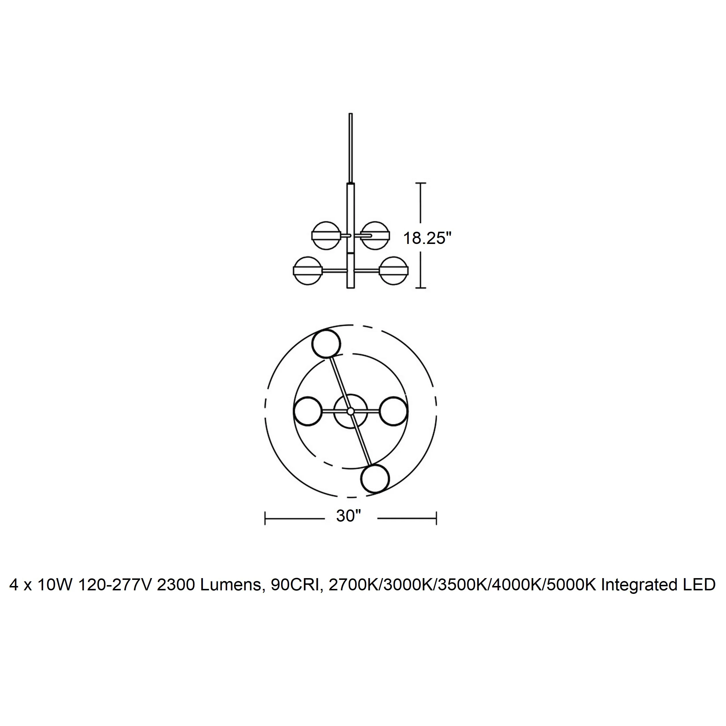 Verona LED Multi Pendant Light - Image 10