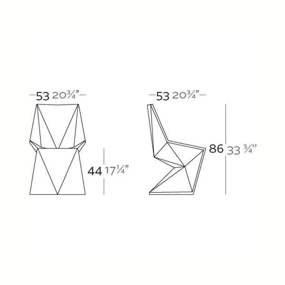 Illuminated Vertex Outdoor Chair - Image 10