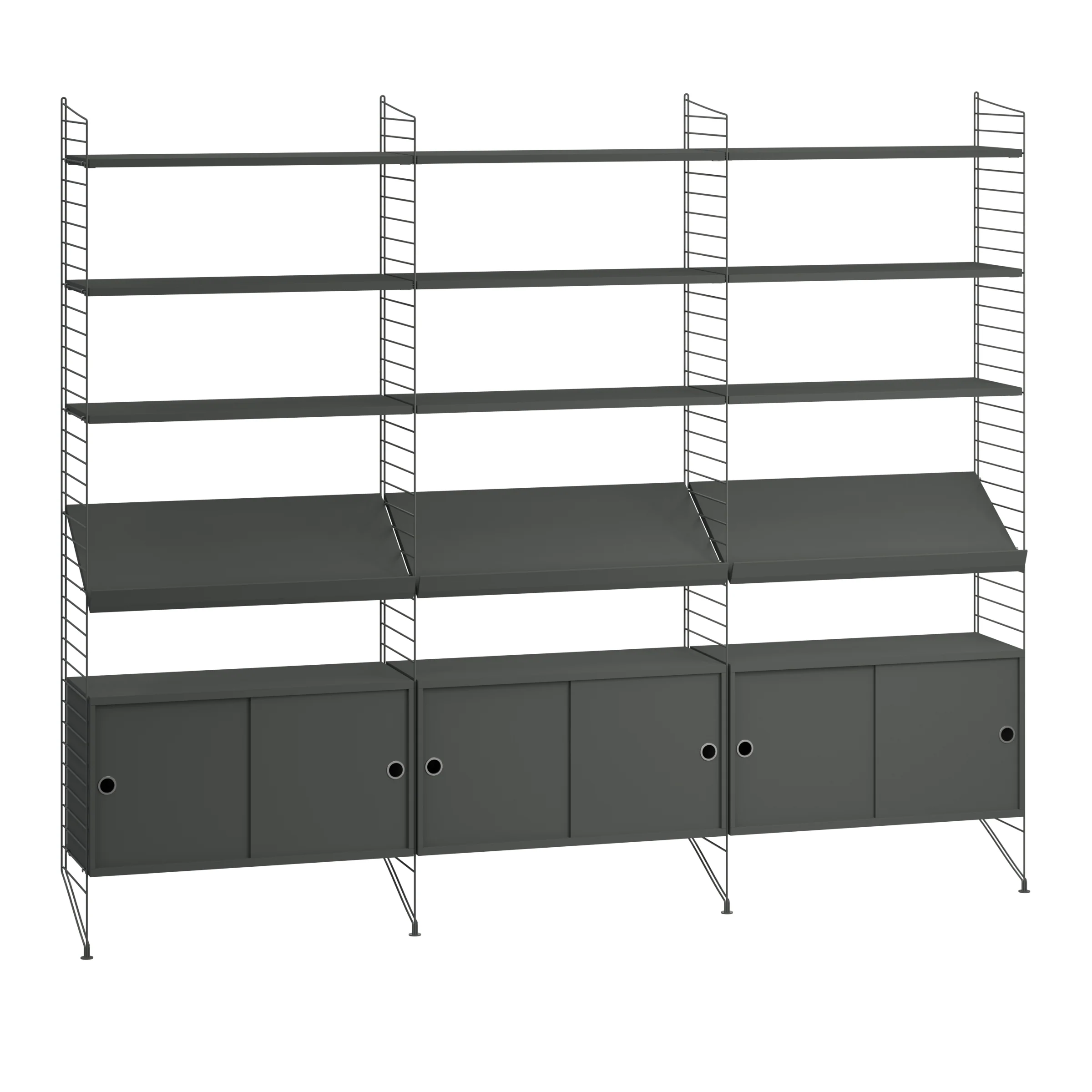 Vertical Wall Cabinet Shelving Unit V1 - Image 17
