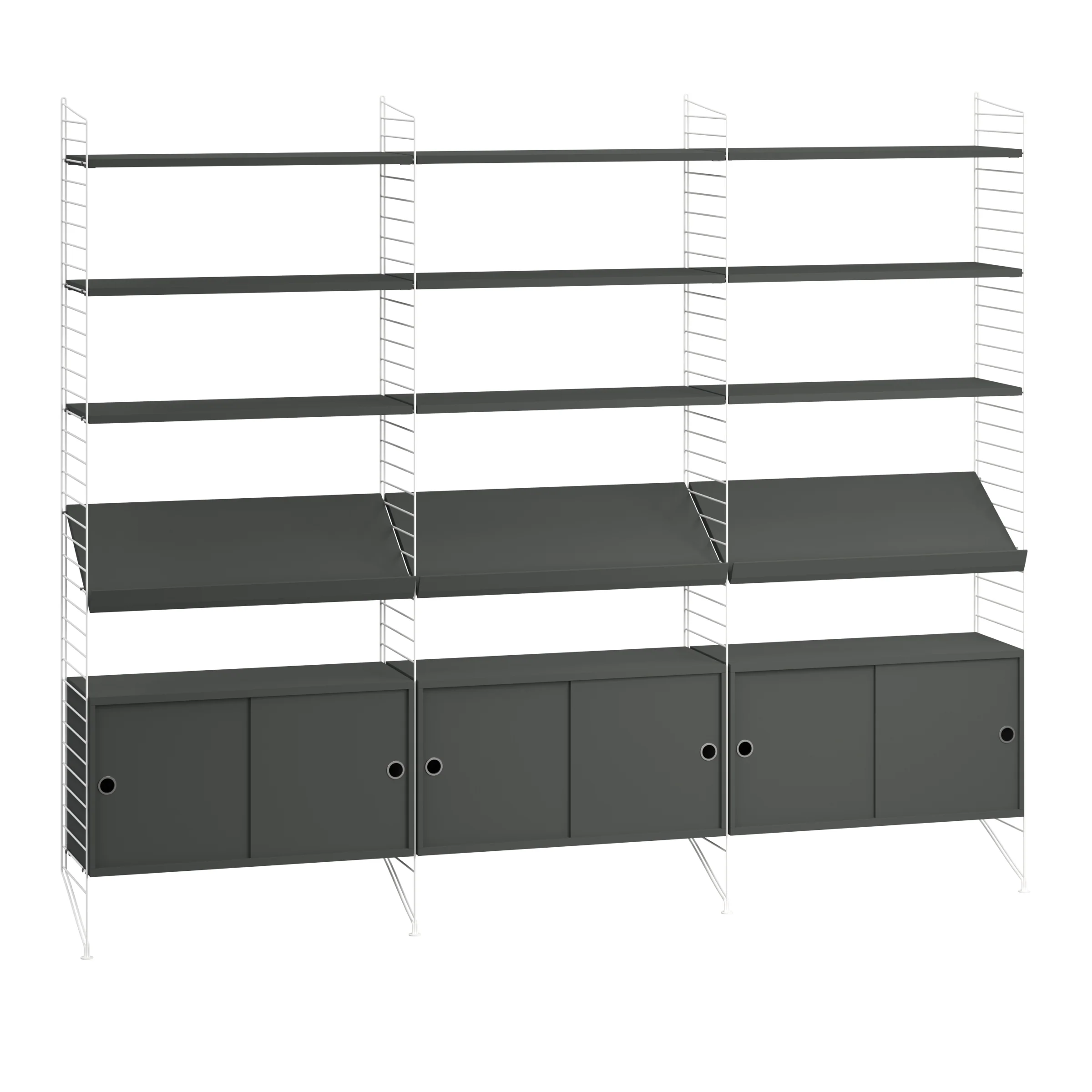 Vertical Wall Cabinet Shelving Unit V1 - Image 18