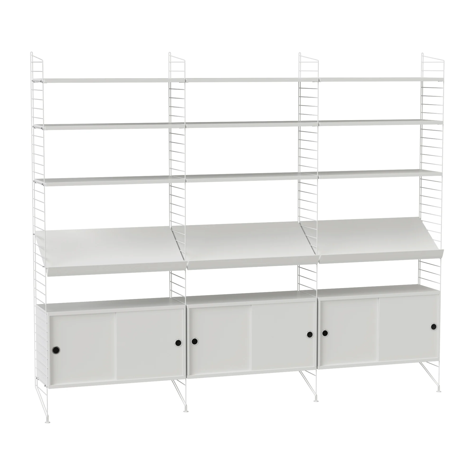 Vertical Wall Cabinet Shelving Unit V1 - Image 5
