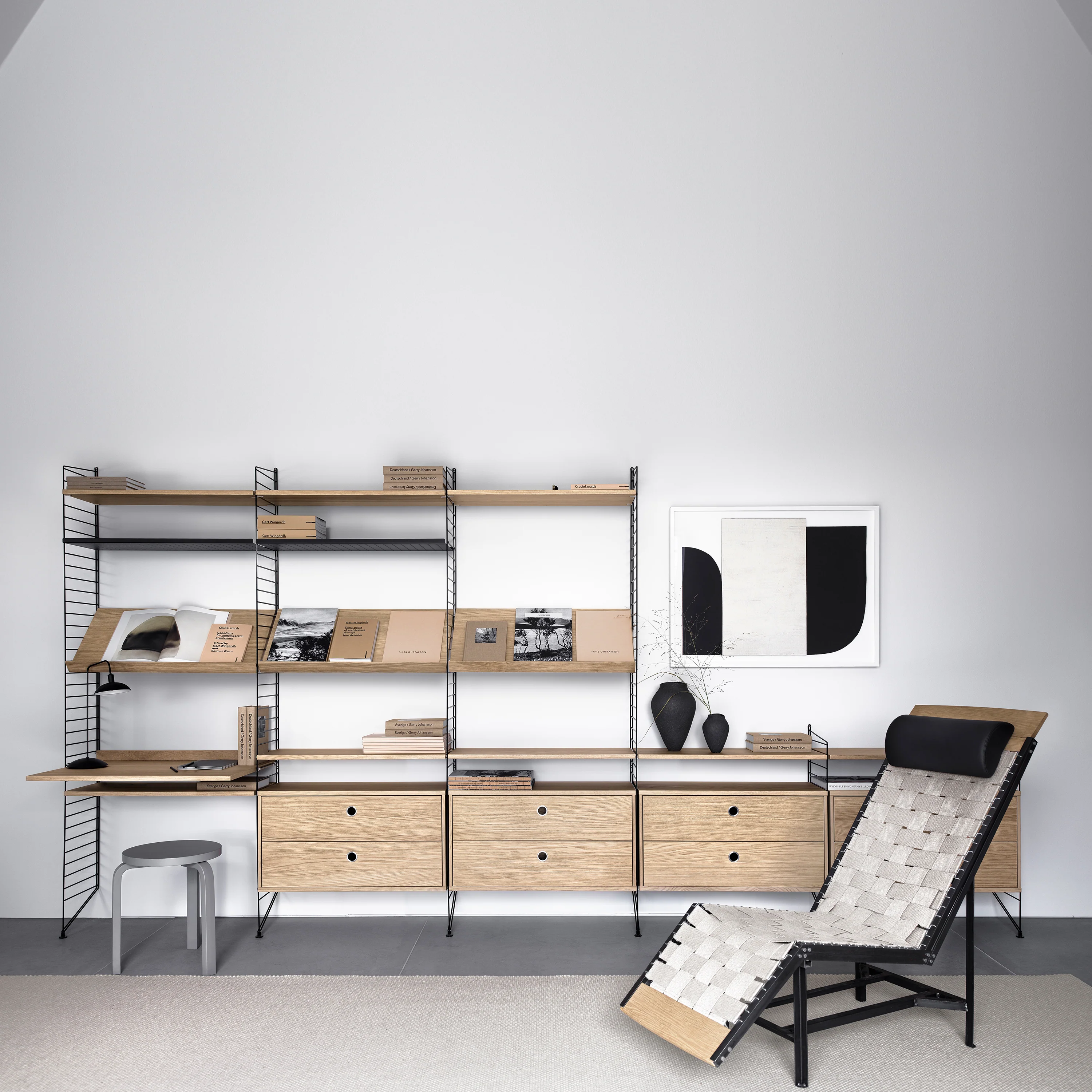 Vertical Wall Cabinet Shelving Unit V2 - Image 2