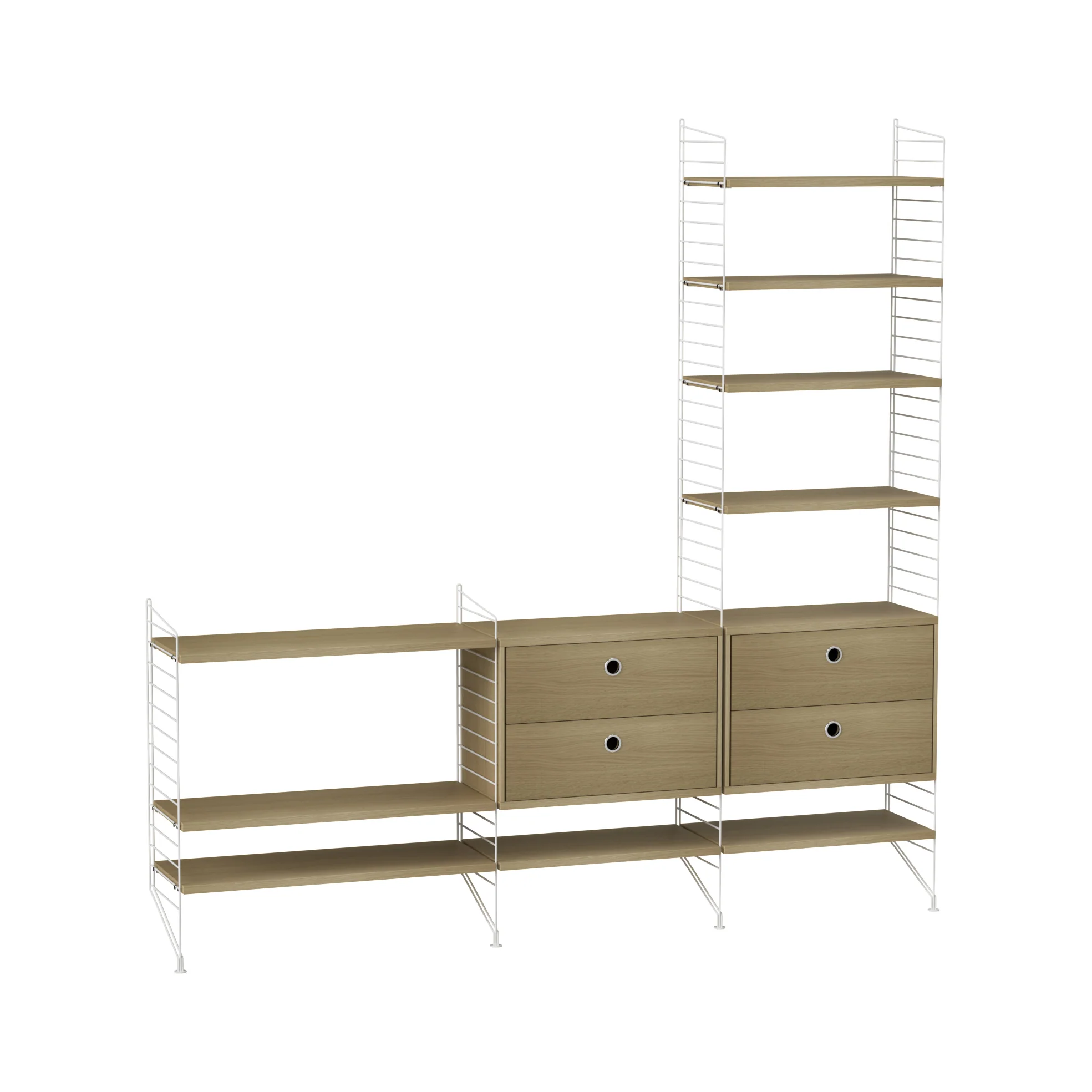 Vertical Wall Cabinet Shelving Unit V2 - Image 7
