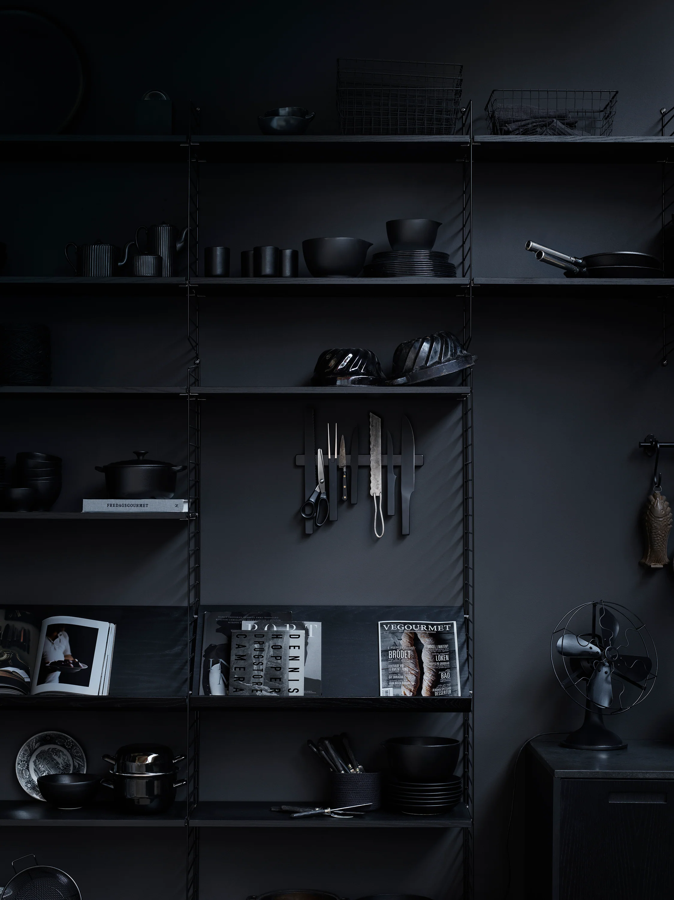 Vertical Wall Cabinet Shelving Unit V3 - Image 8