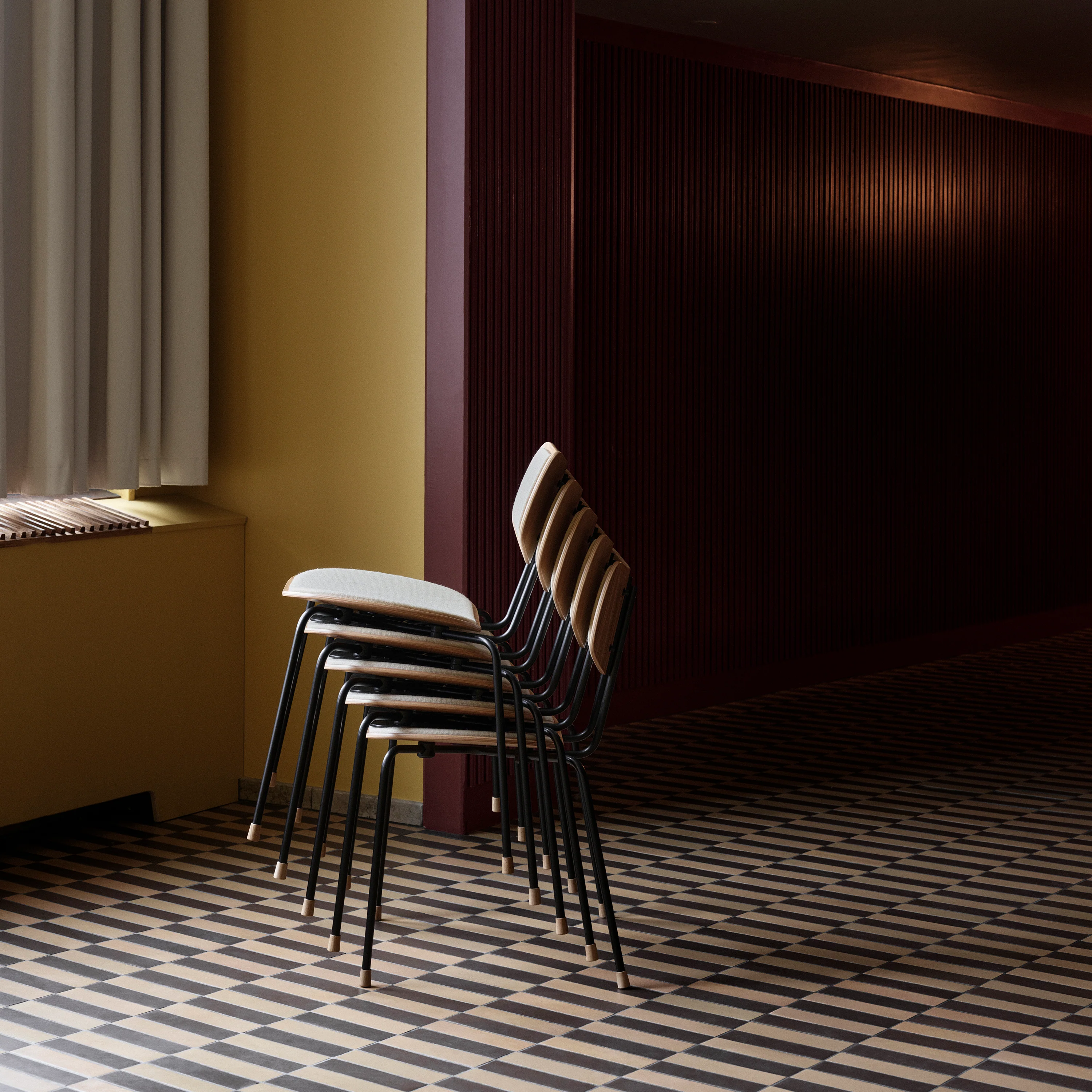 VLA26 Vega Upholstered Dining Chair - Image 6