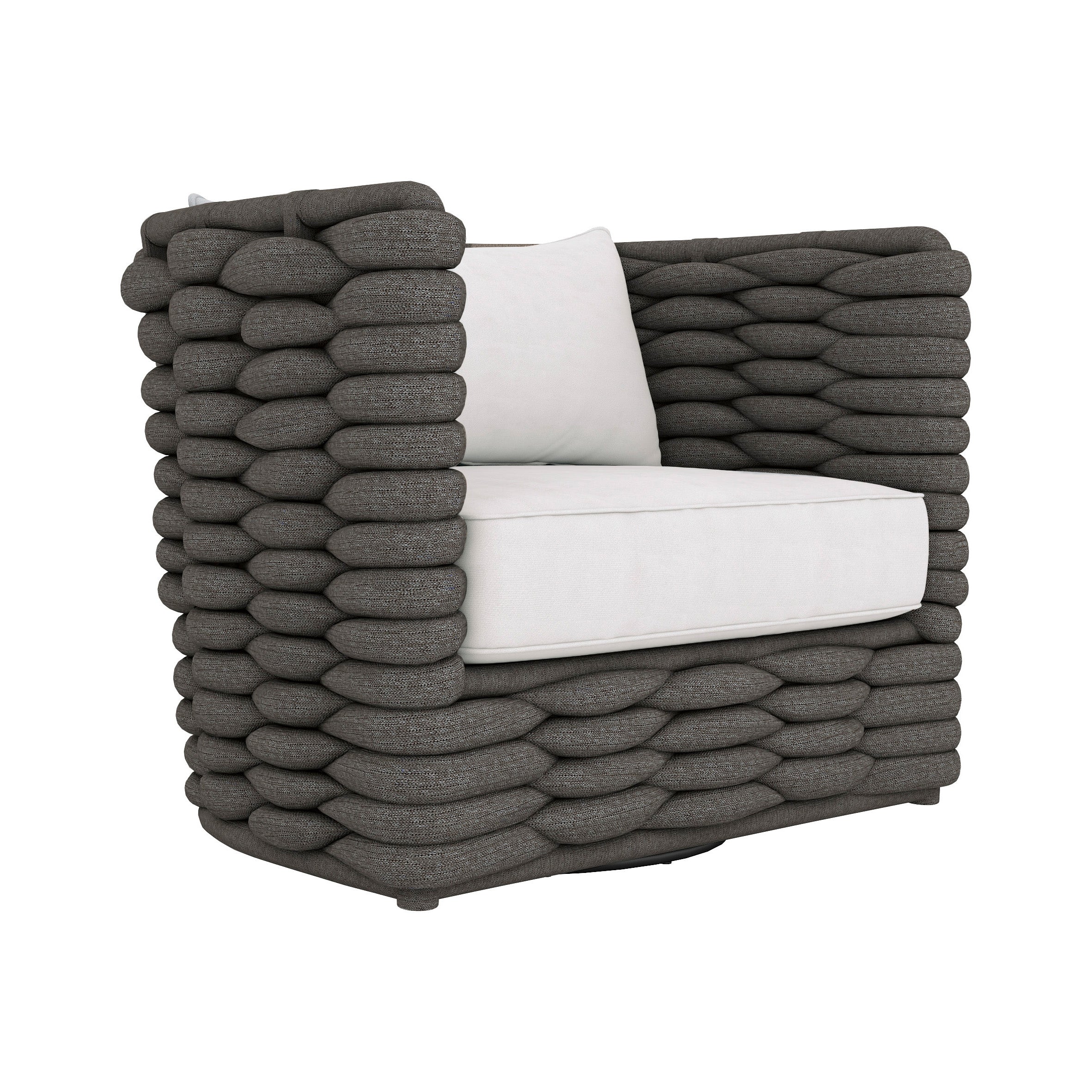 Wailea Outdoor Swivel Chair - Image 3