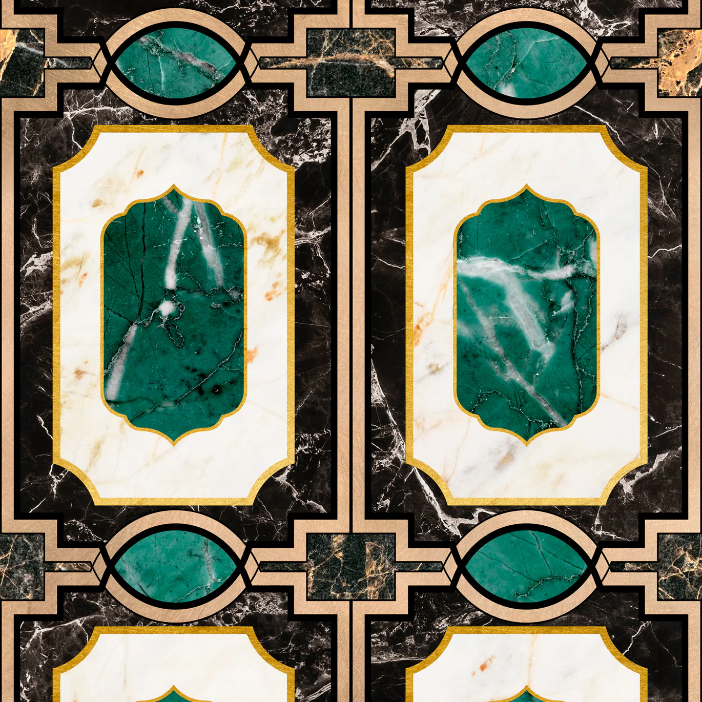 Waldorf Wallpaper Sample Swatch - Image 2