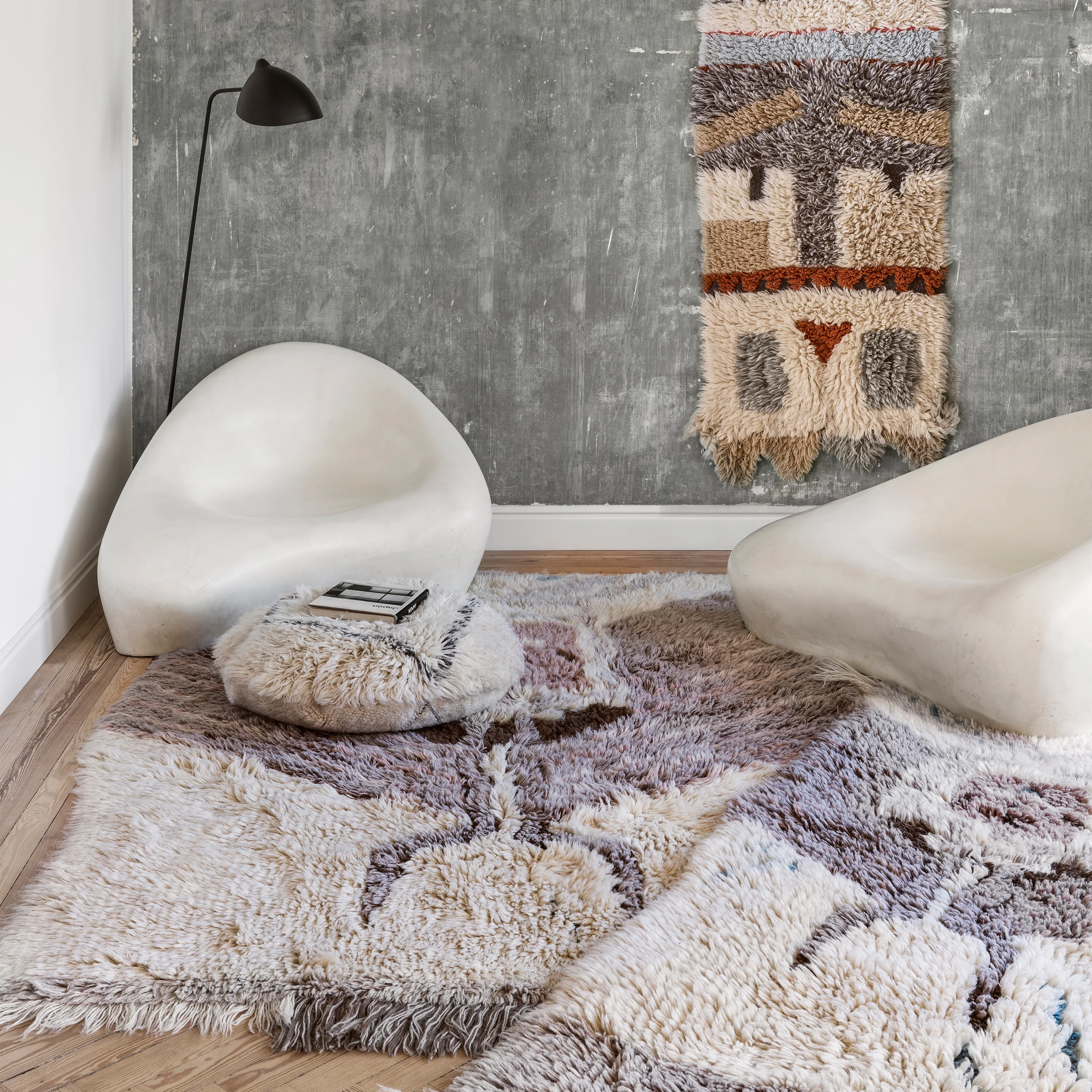 Washable Berber Soul Pouf - Image 8