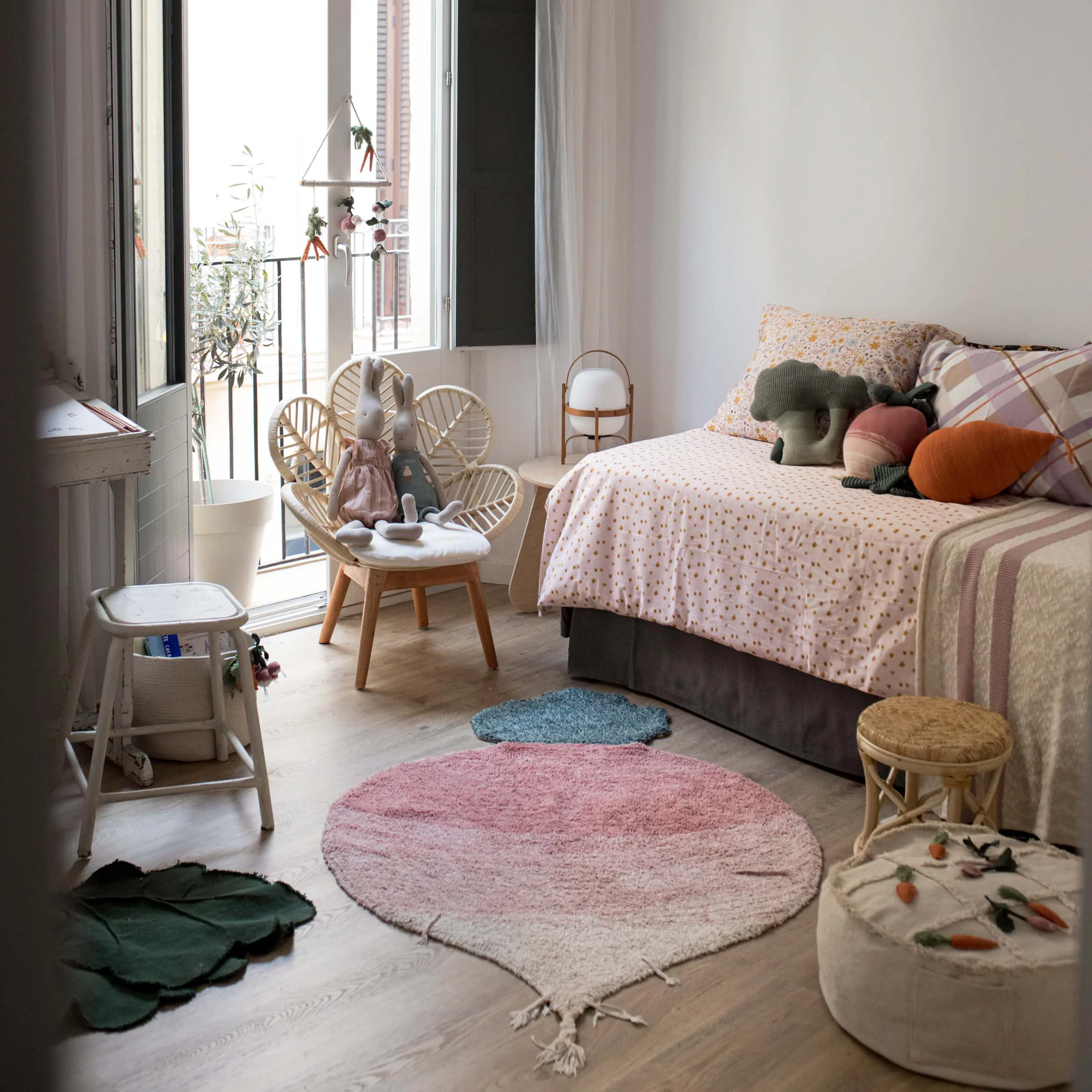 Washable Ramona The Radish Rug - Image 6