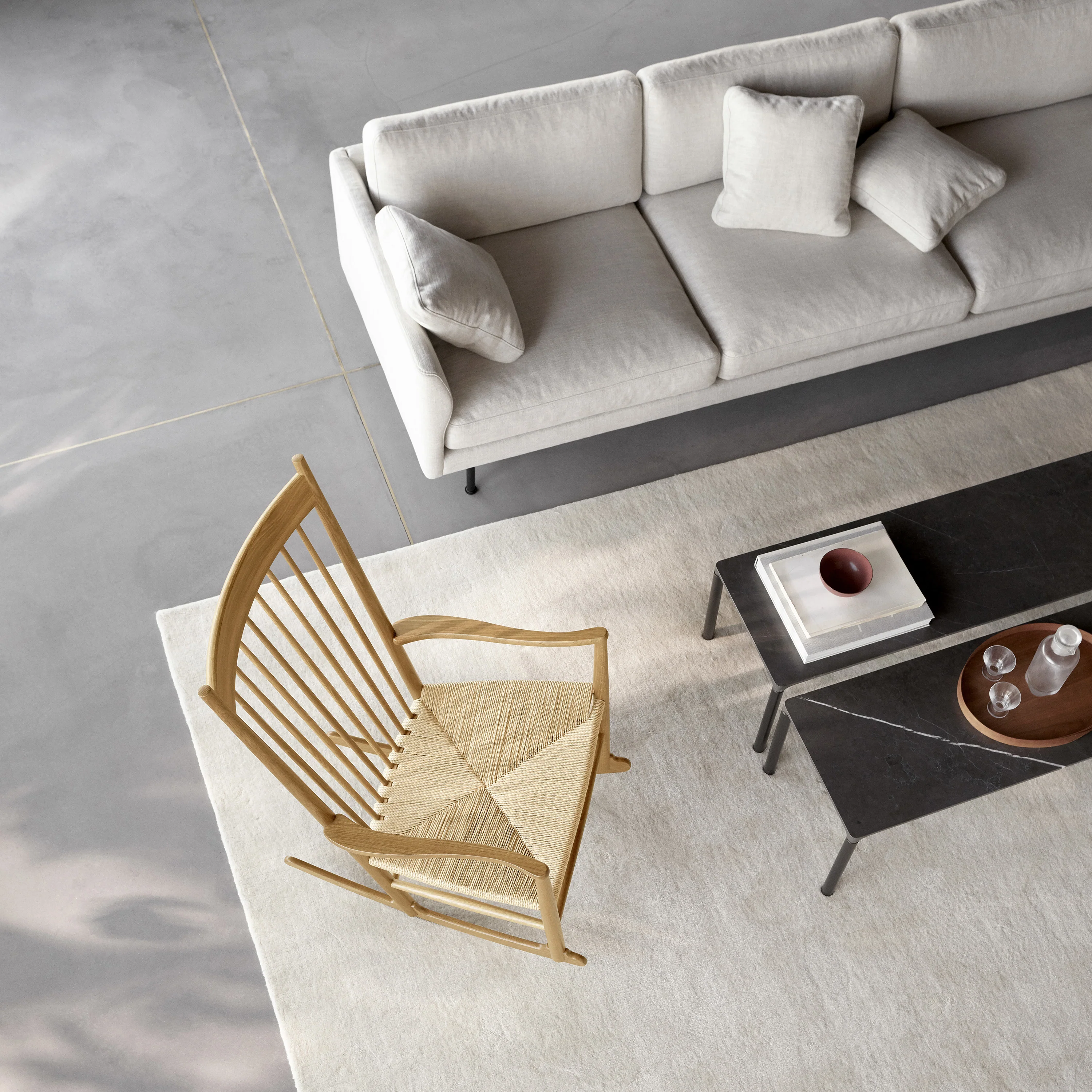 Wegner J16 Rocking Chair - Image 12