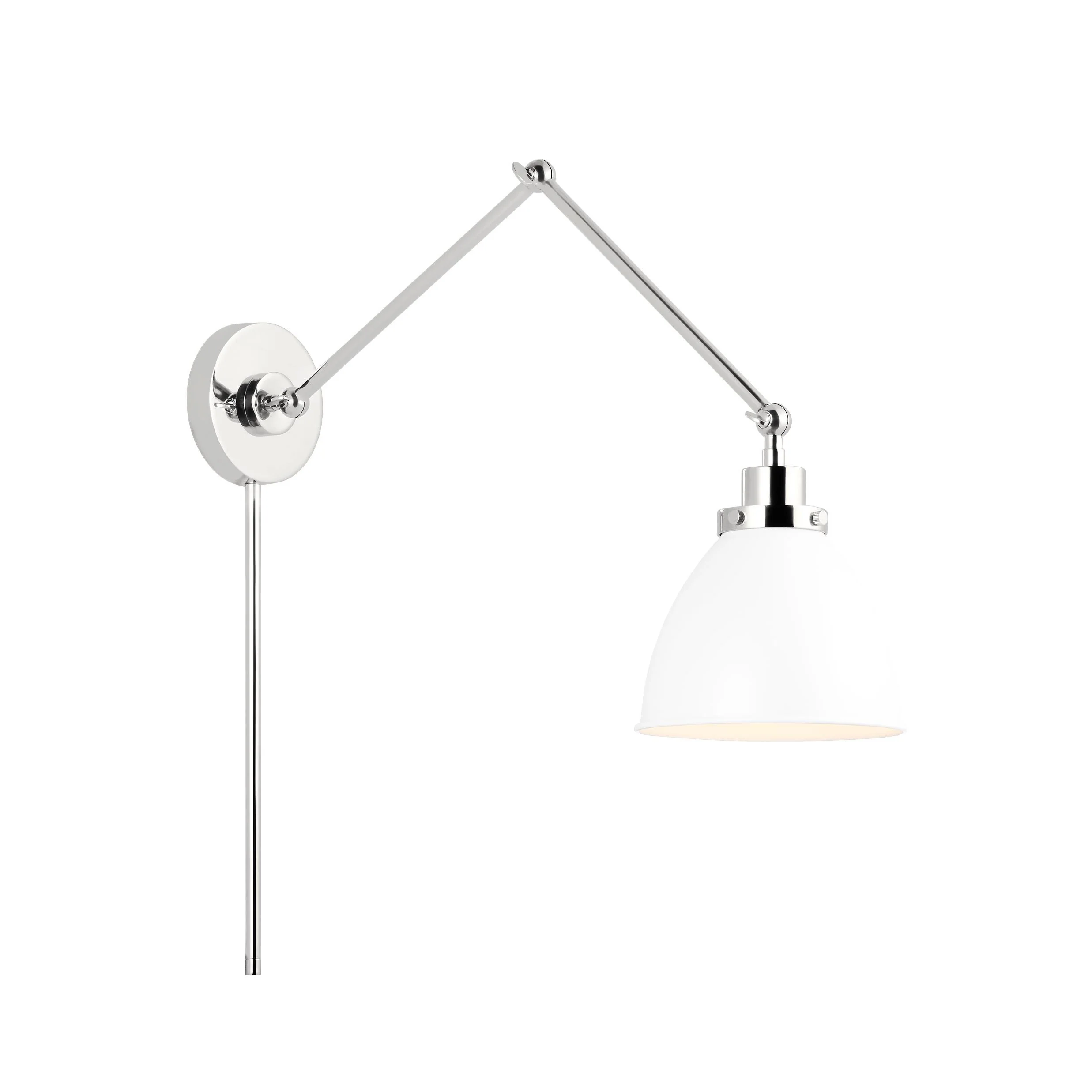 Chapman and Myers Wellfleet Dome Task Wall Sconce - Image 7