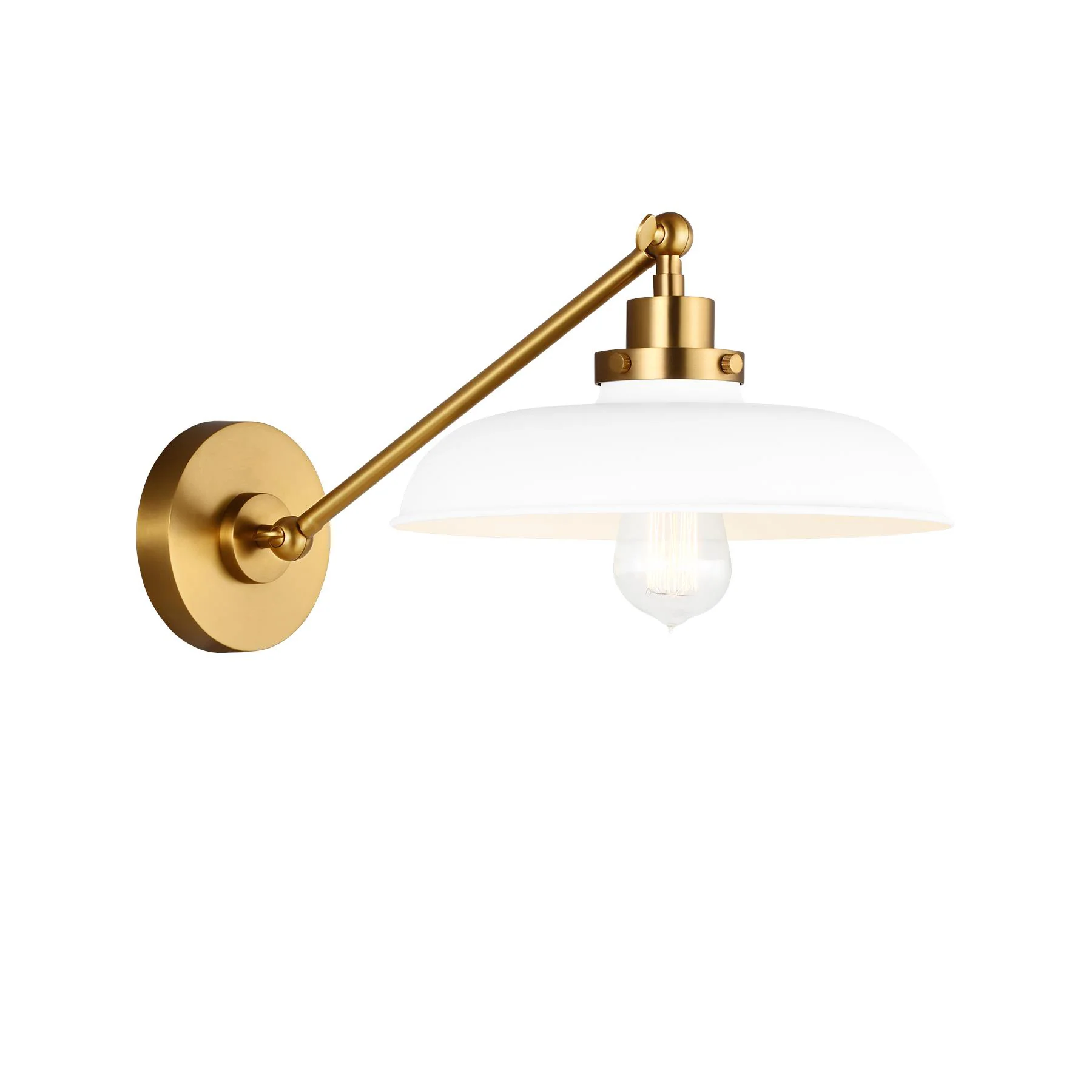 Chapman and Myers Wellfleet Wide Task Wall Sconce - Image 4