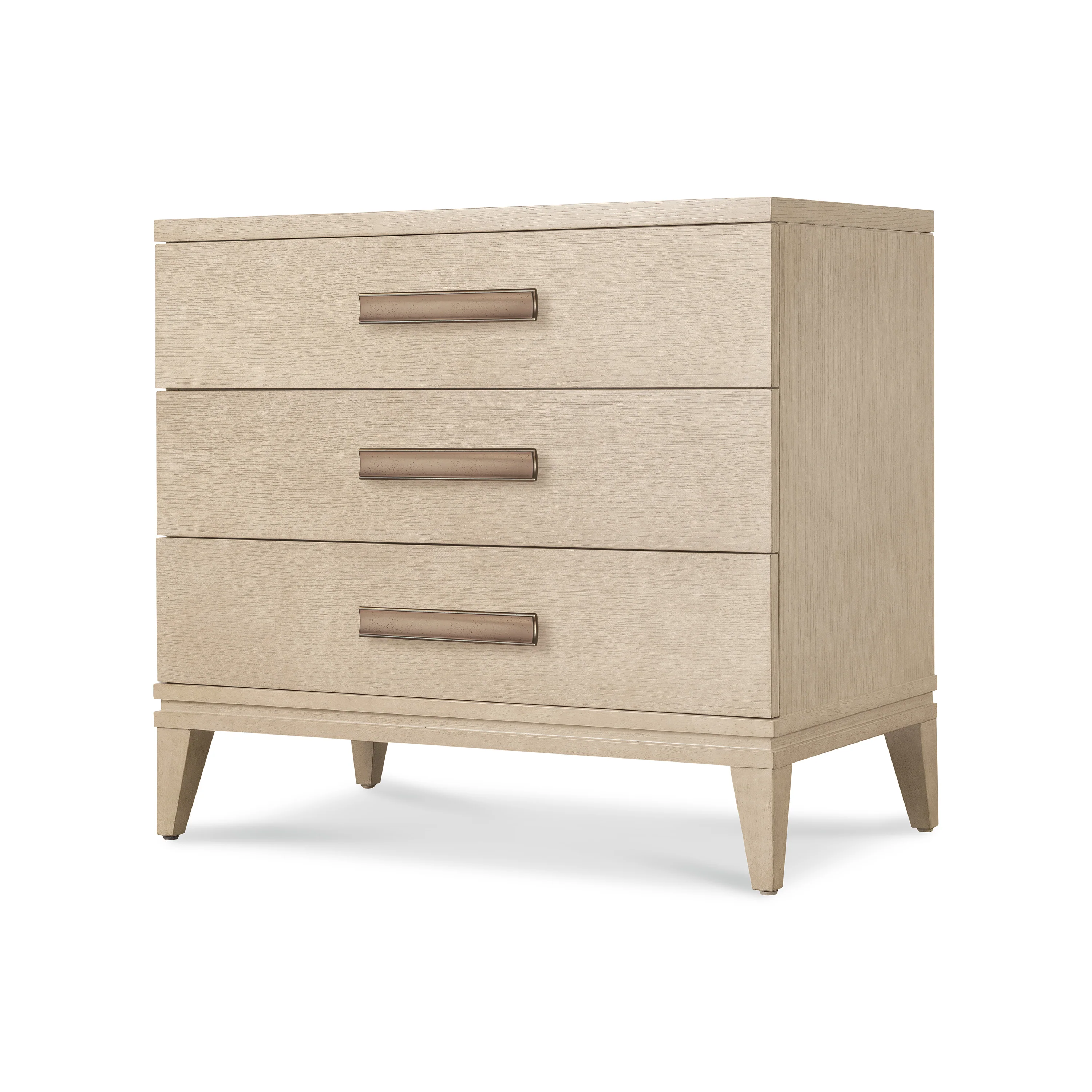 Westwood 3-Drawer Nightstand with 4 Legs - Image 4