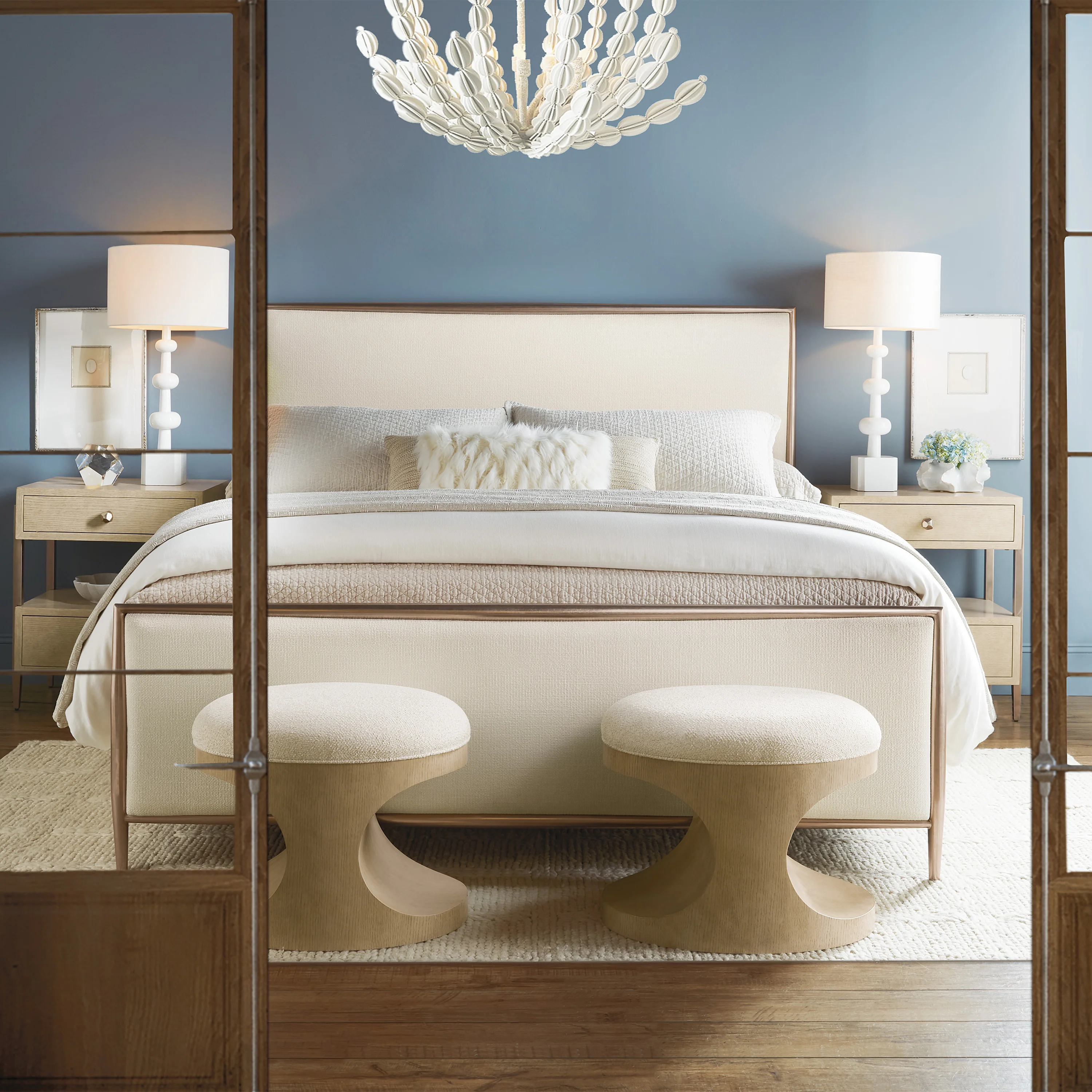 Westwood Upholstered Metal Bed - Image 5