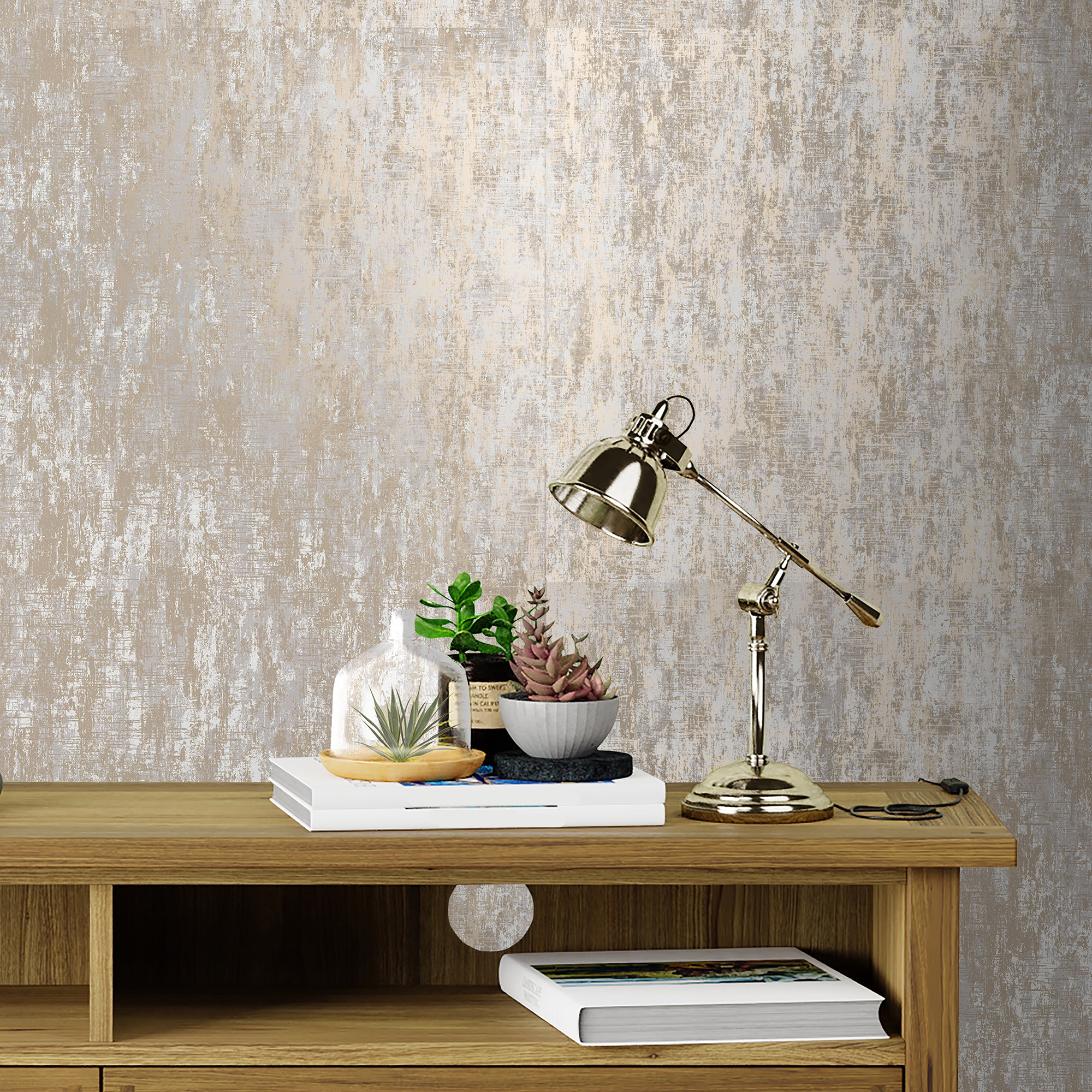 Laura Ashley Laura Ashley Whinfell Champagne Wallpaper Wallpaper - Image 9