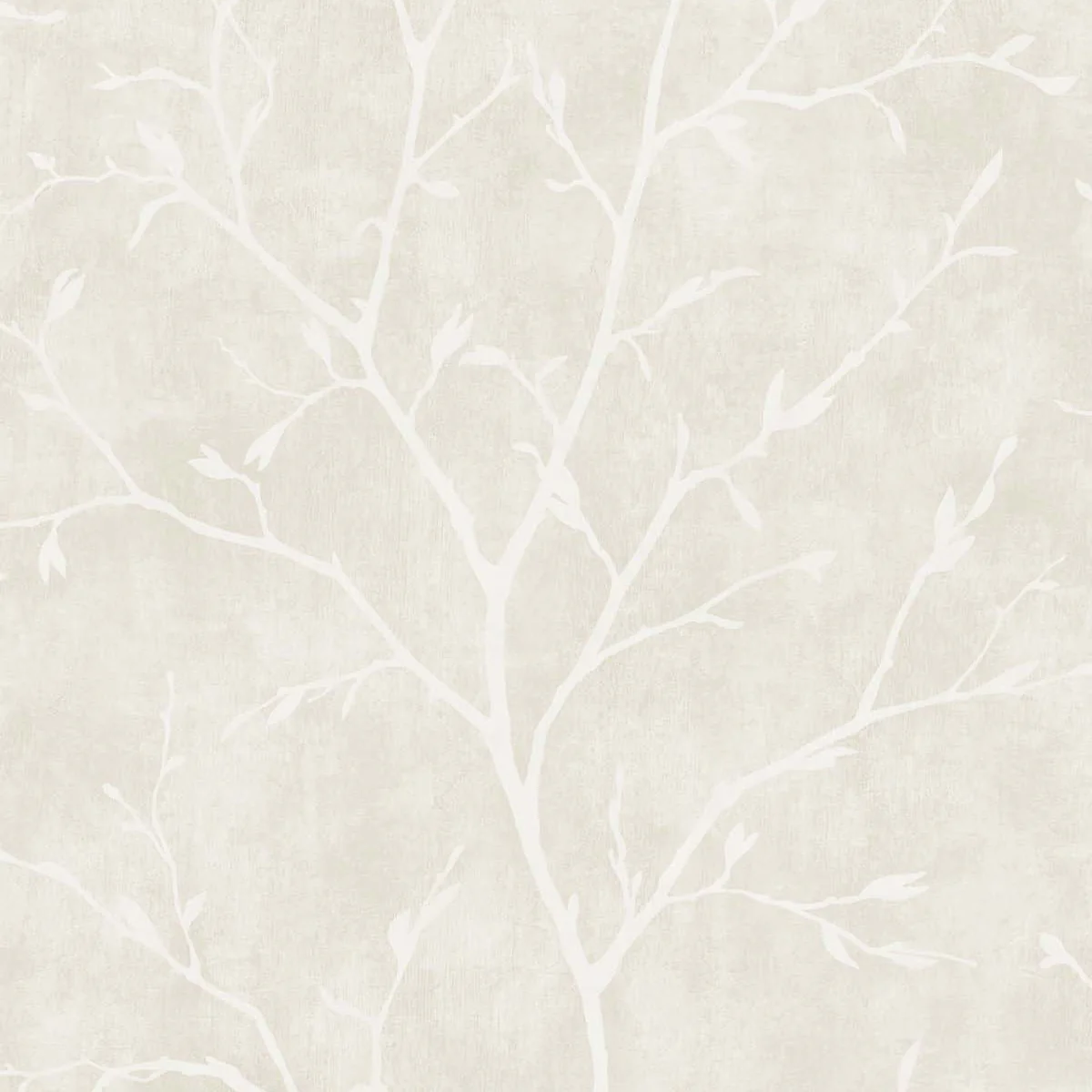 White Heron Avena Branches Wallpaper - Image 4